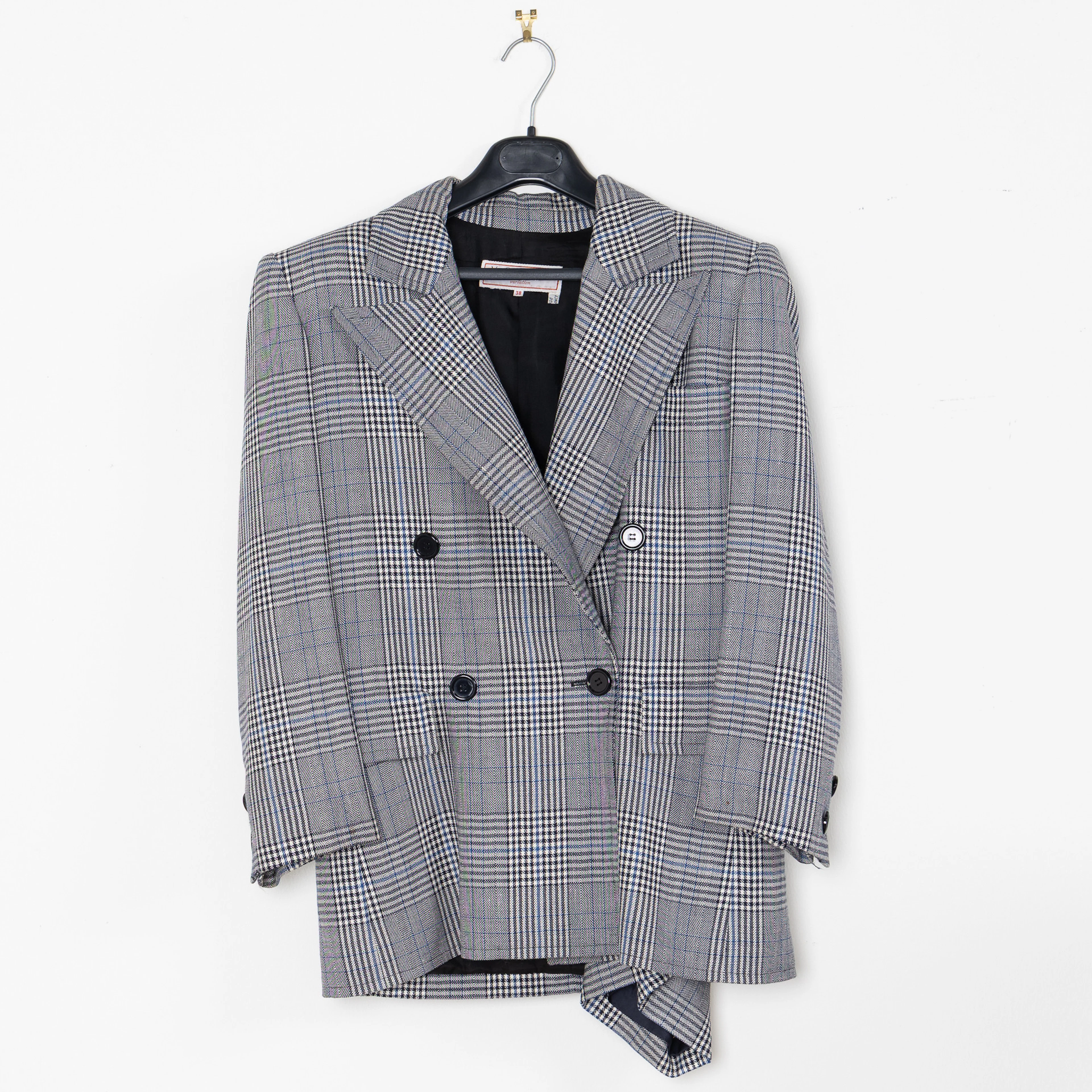 YVES SAINT LAURENT, Jacka samt kjol, ull, storlek 38.