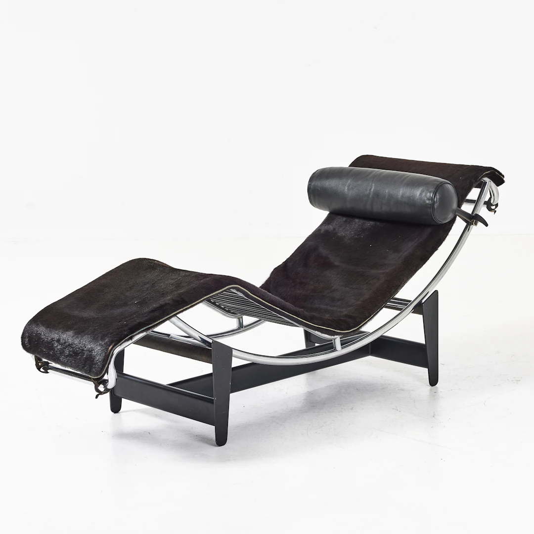 LE CORBUSIER, PIERRE JEANNERET och CHARLOTTE PERRIAND. Vilstol LC4