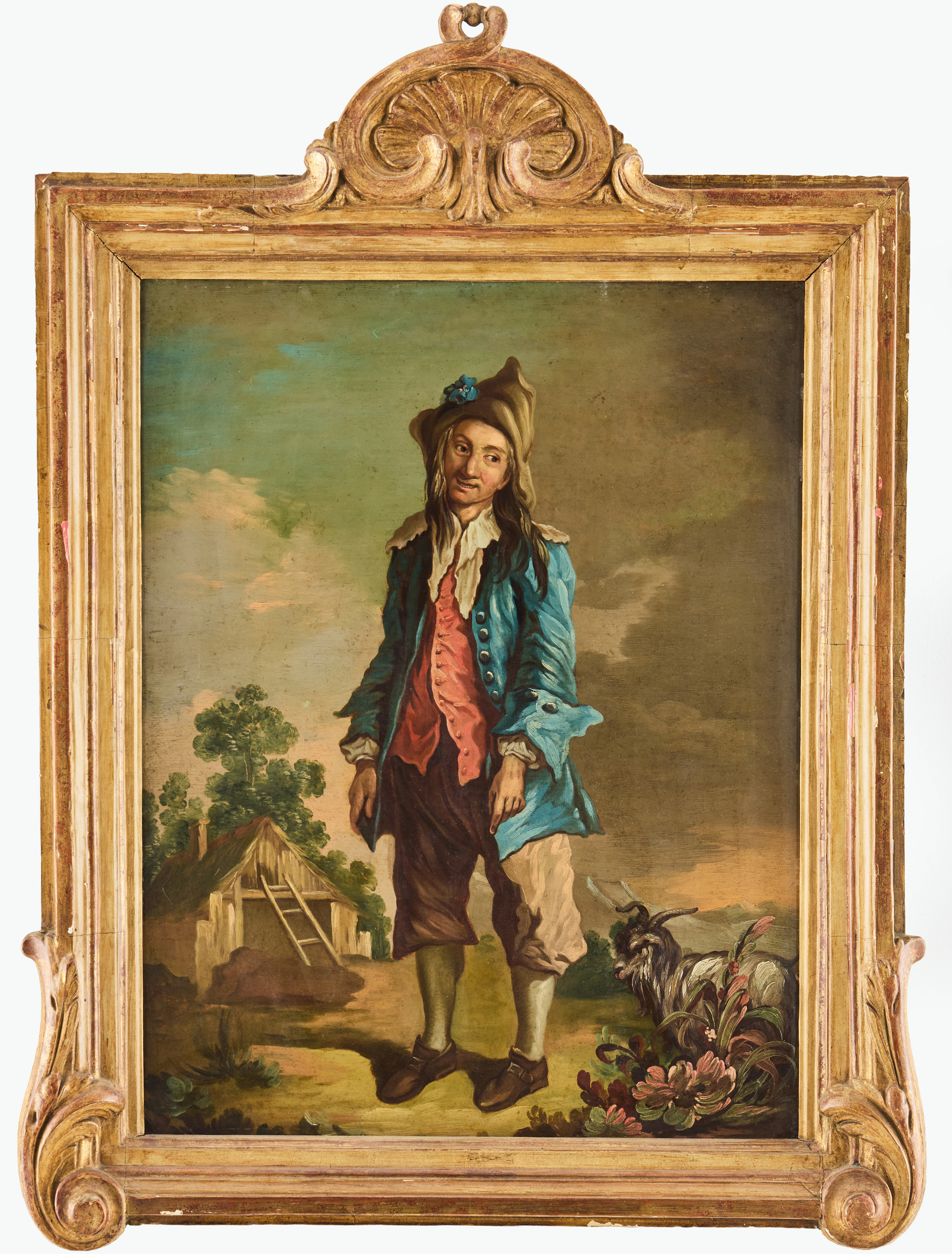 JOHAN PASCH (1706-1769). Tillskriven. Skådespelare klädd till "Nicodème"