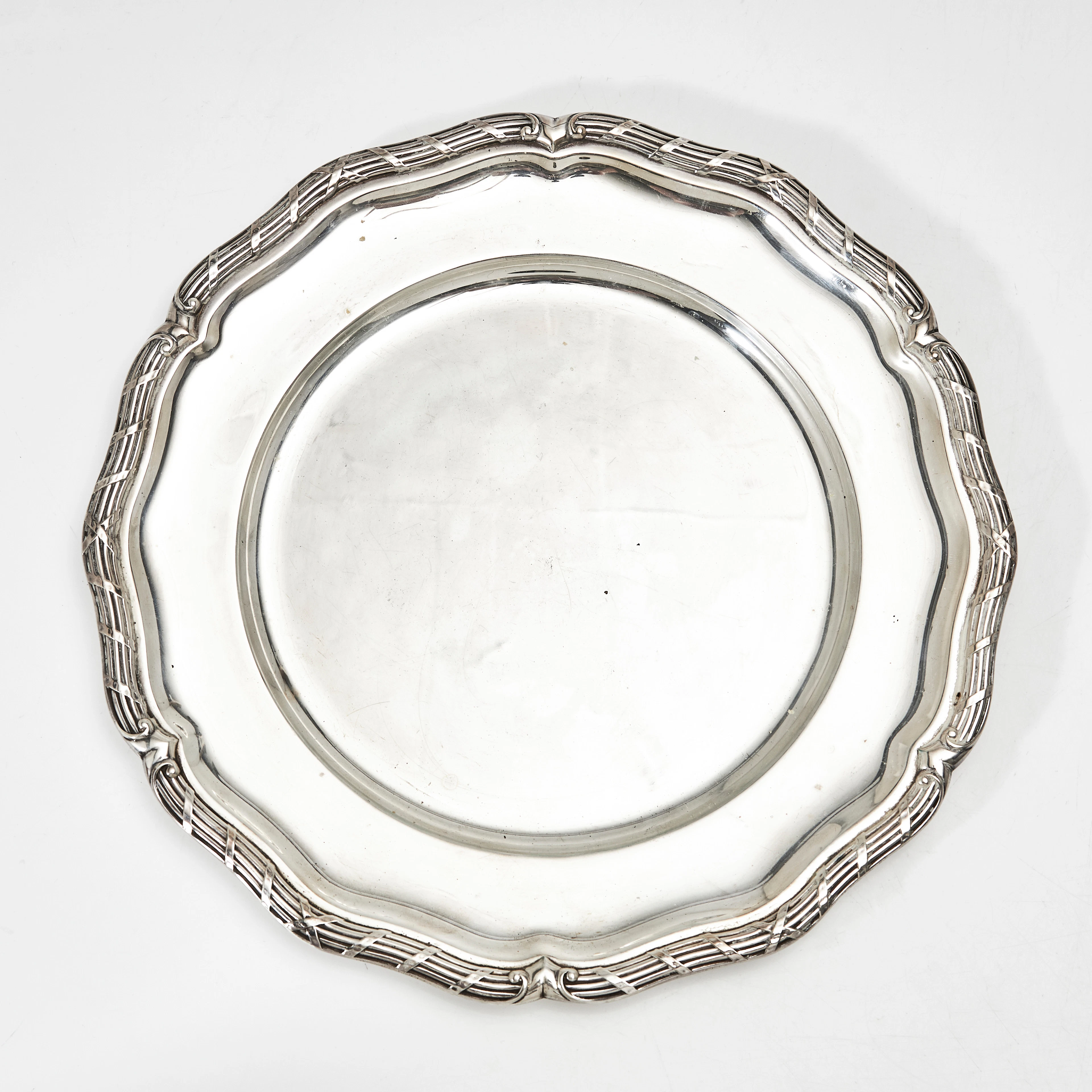 FAT, silver, rokokostil, CG Hallberg, Stockholm 1956.