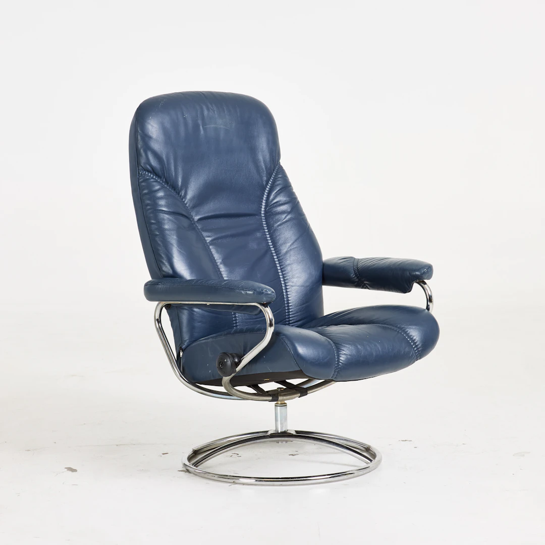 FÅTÖLJ, "Stressless", Ekornes, Norge, 1900-talets andra hälft.