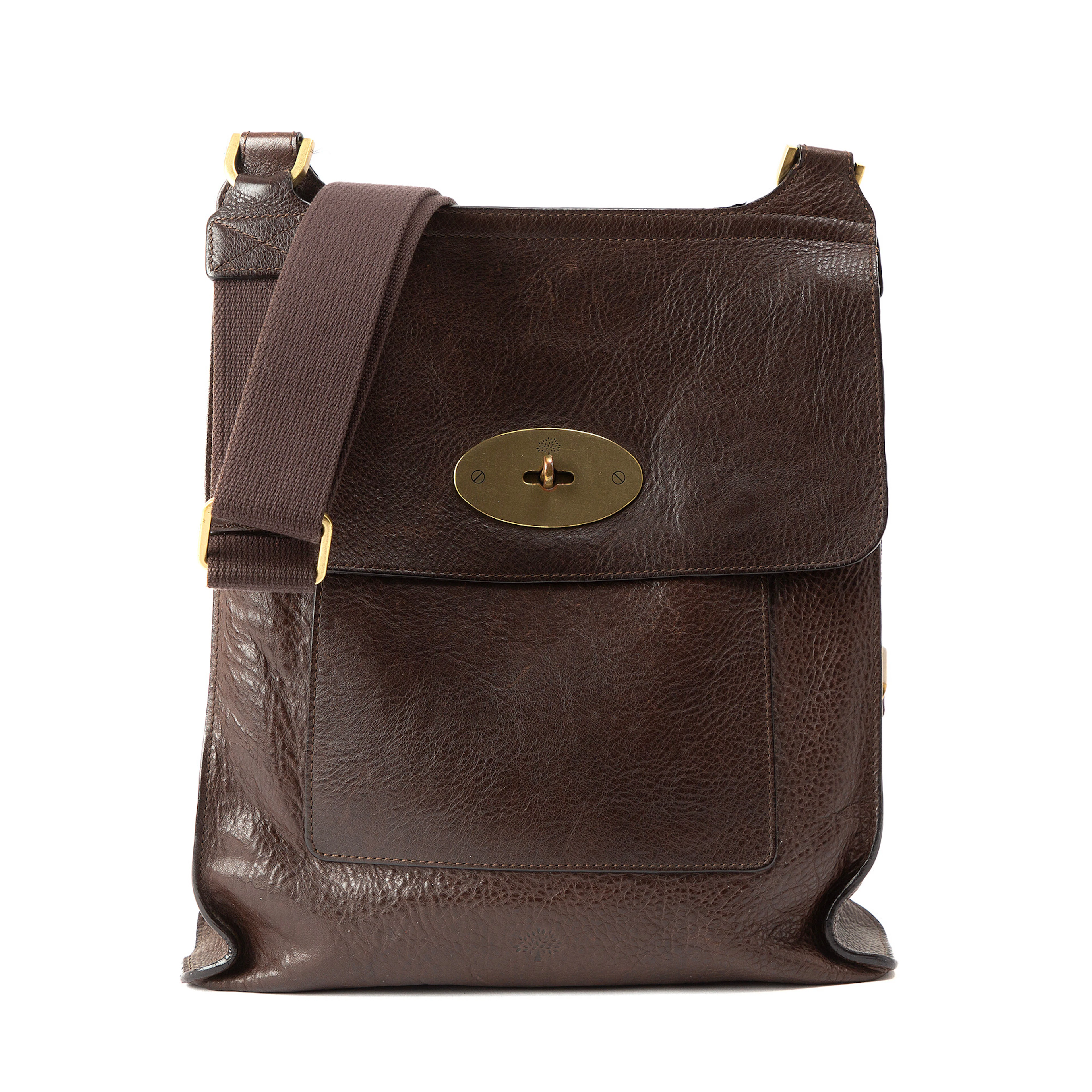 MULBERRY. Väska, "Antony", läder.