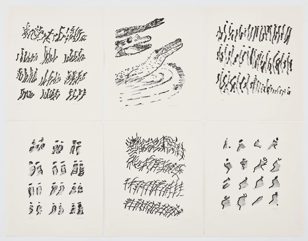 HENRI MICHAUX. "Par la Voie des Rythmes".