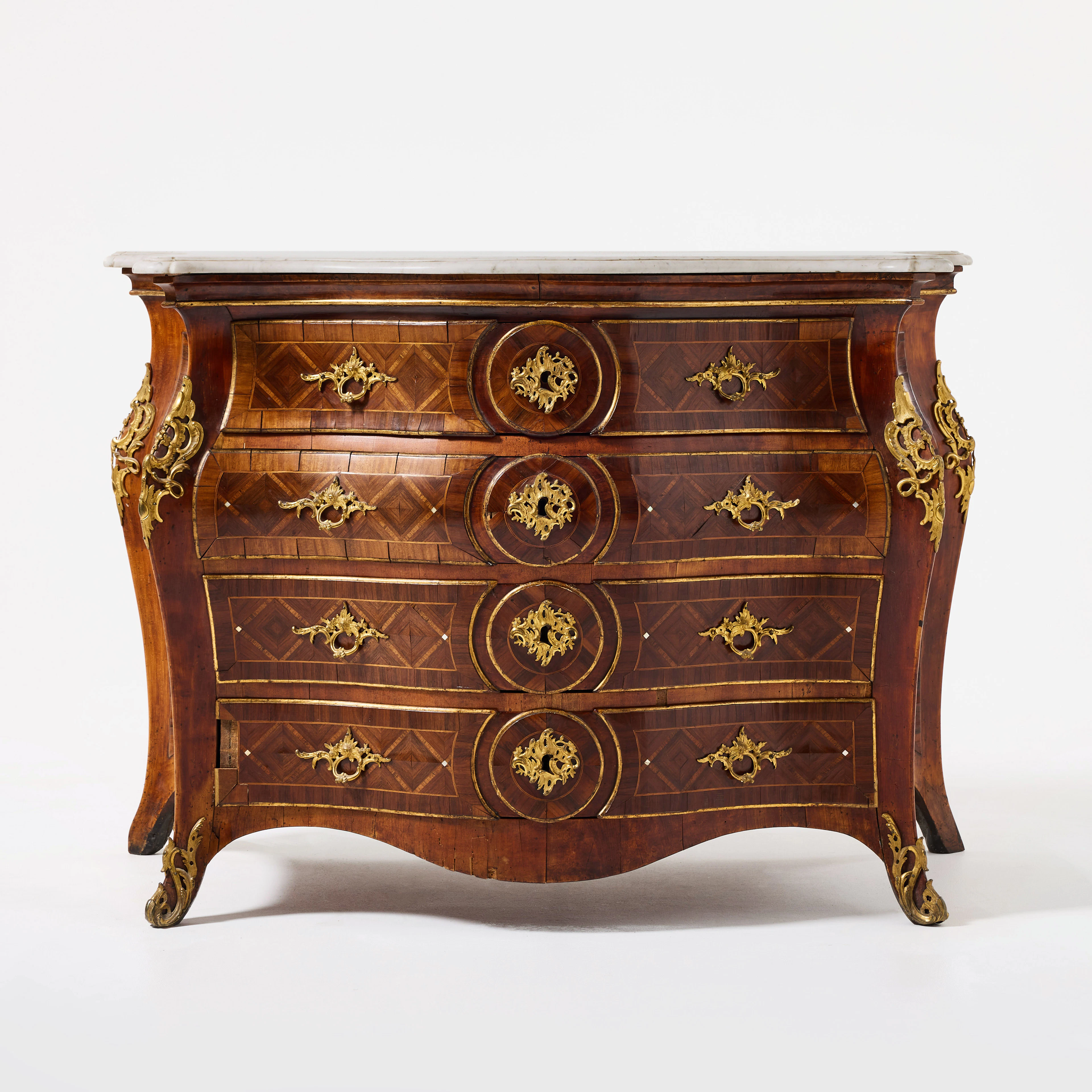 BYRÅ, Louis XV, sannolikt Altona 1700-talets andra hälft, stomme i