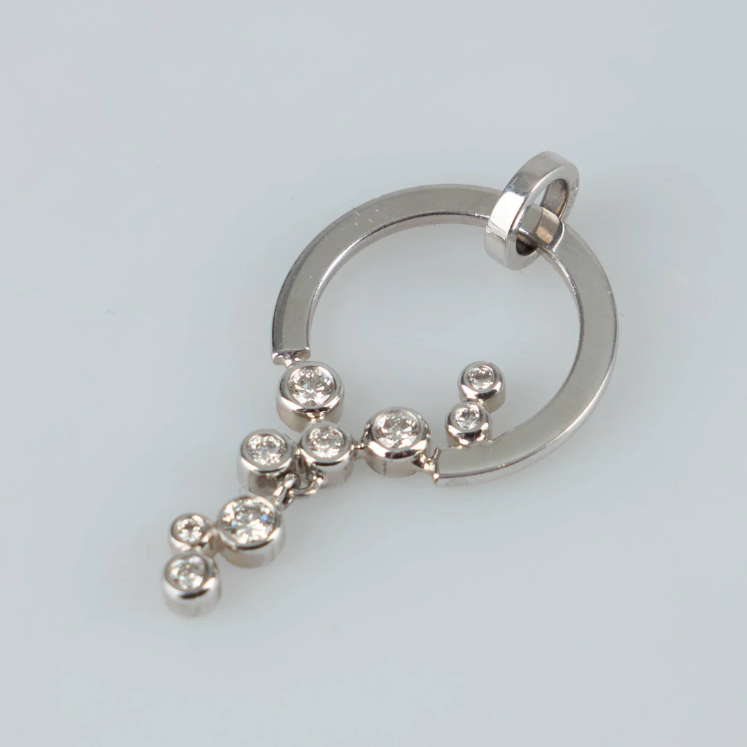 DIAMANTHÄNGE, "Sade", 18K vitguld, Tillander 2010.