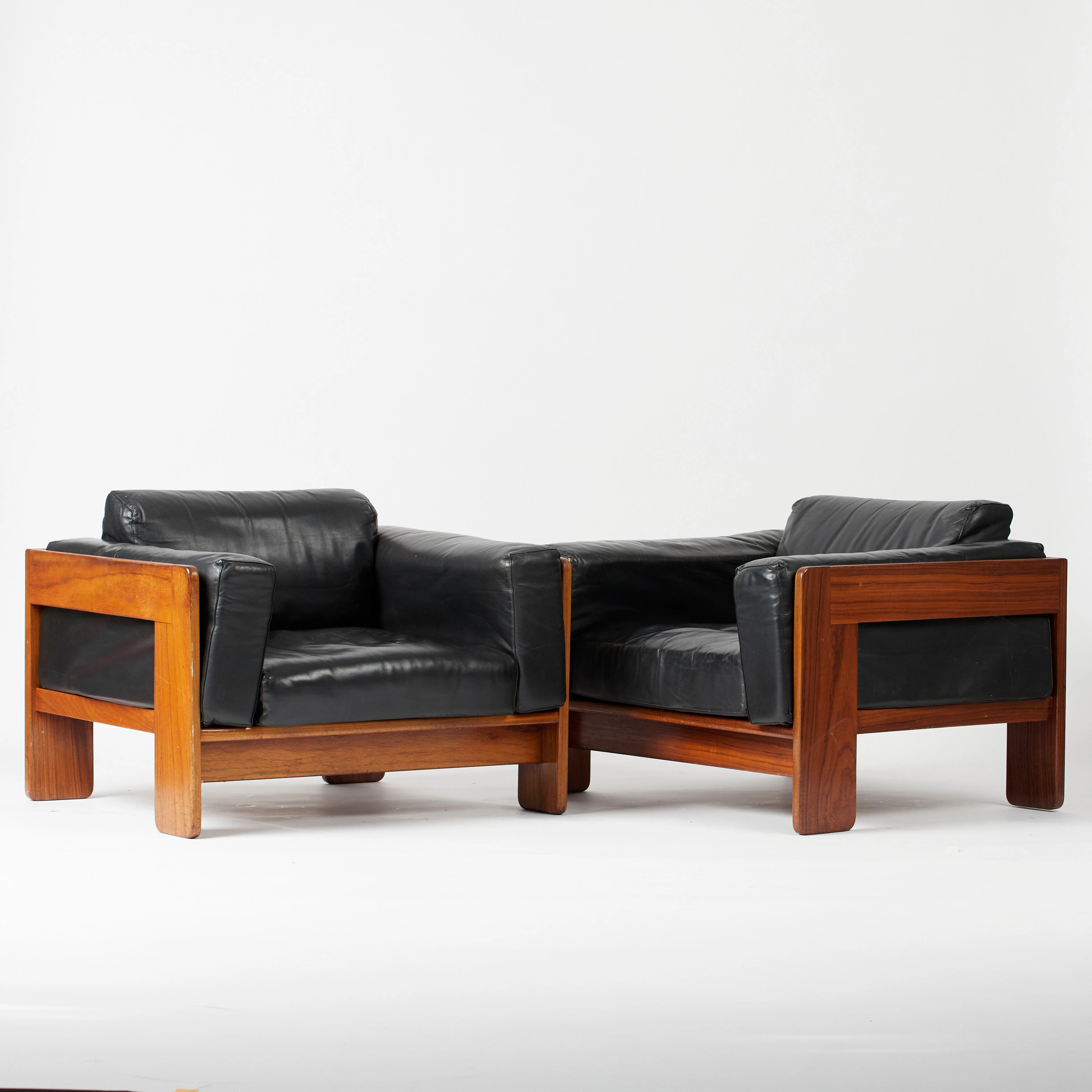 TOBIA & AFRA SCARPA. Gavina / Knoll, Paar Sessel / Lounge Chairs