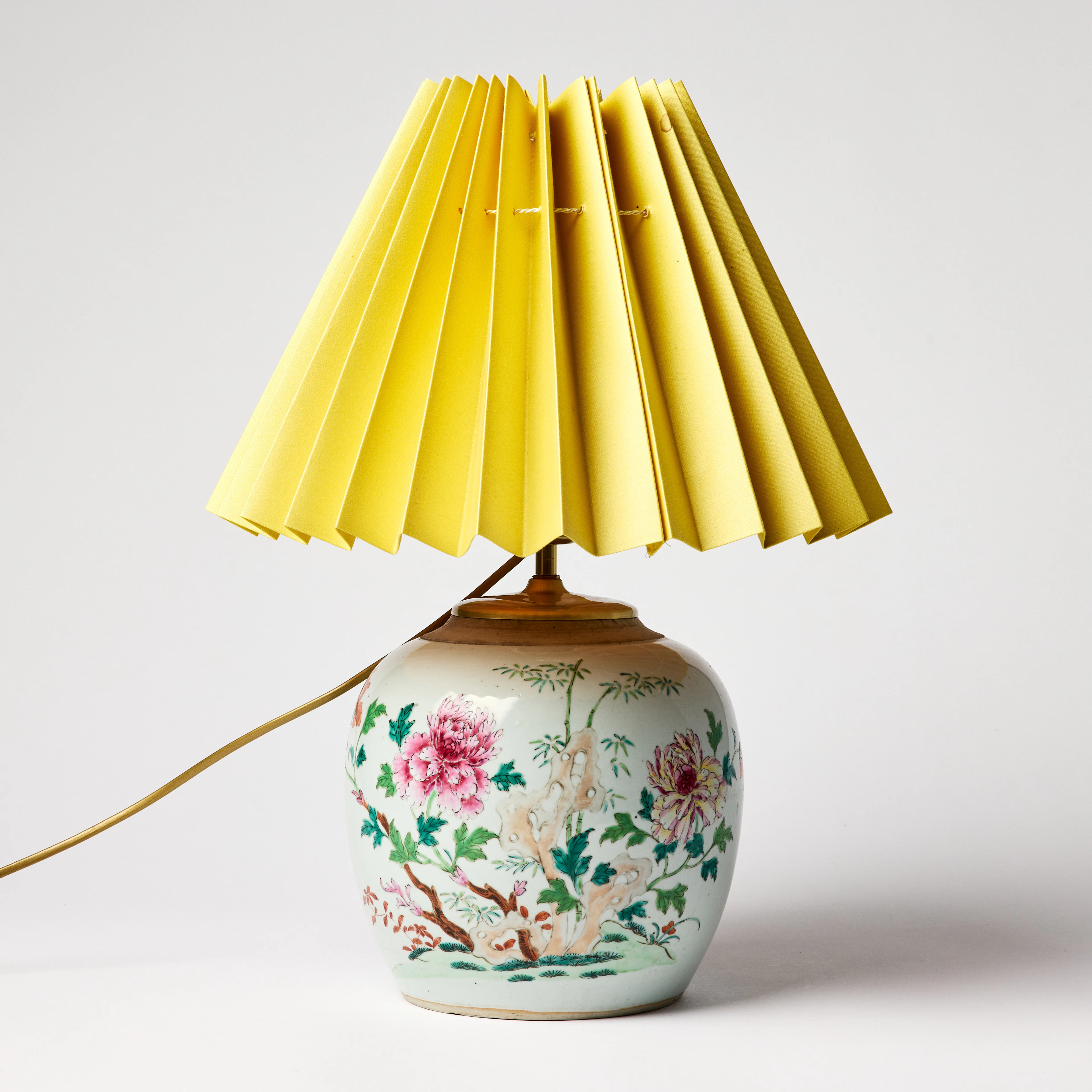 A Chinese Famille Rose Jar.