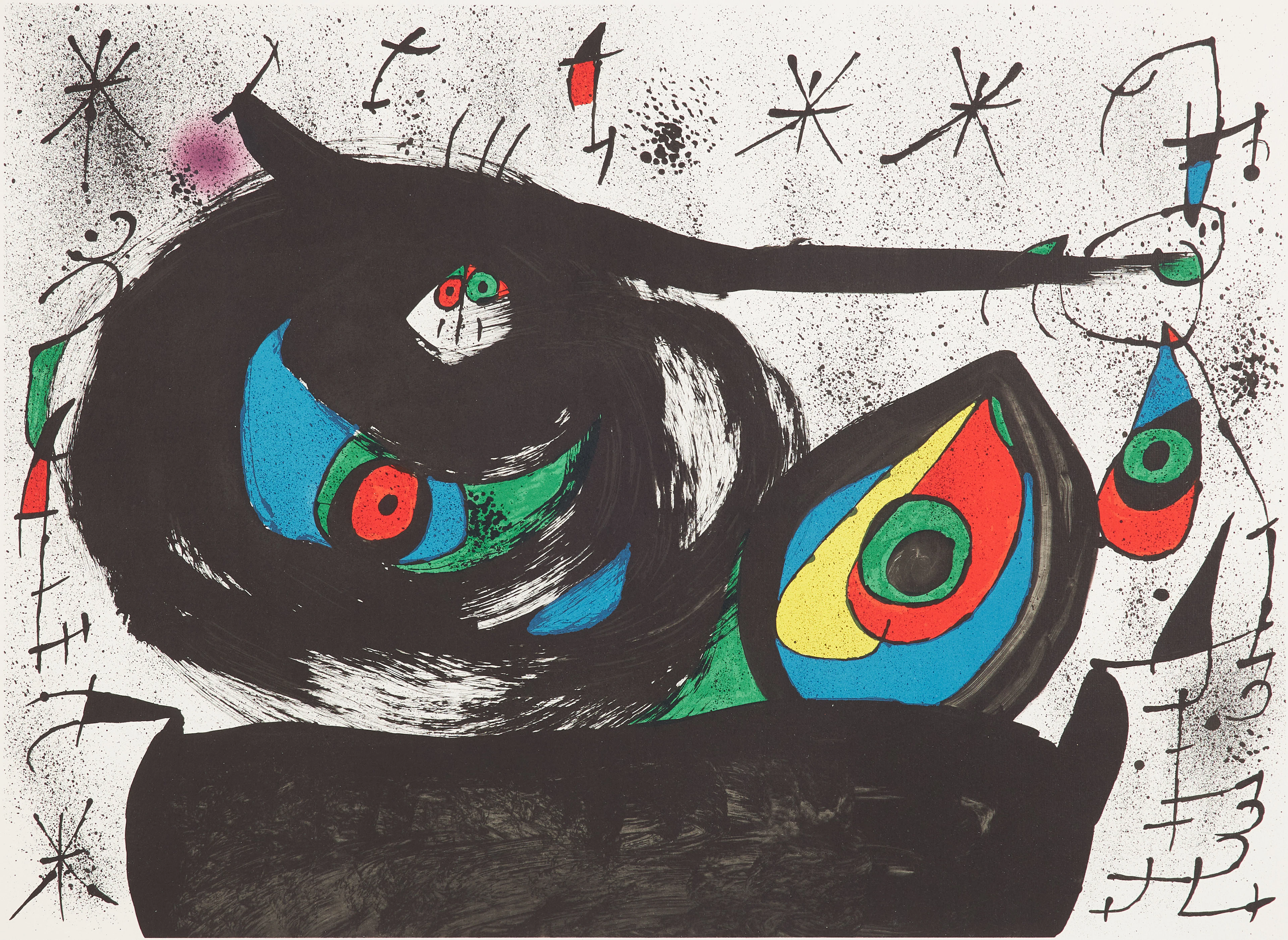 JOAN MIRÓ. Homenatge a Joan Prats.