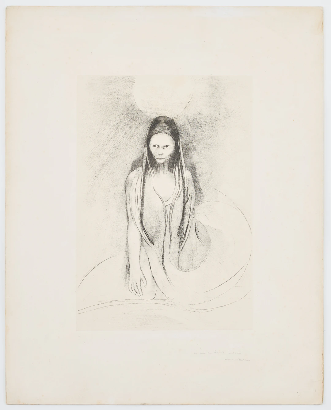 ODILON REDON. "L'Intelligence fut a moi! Je devins le Buddha".