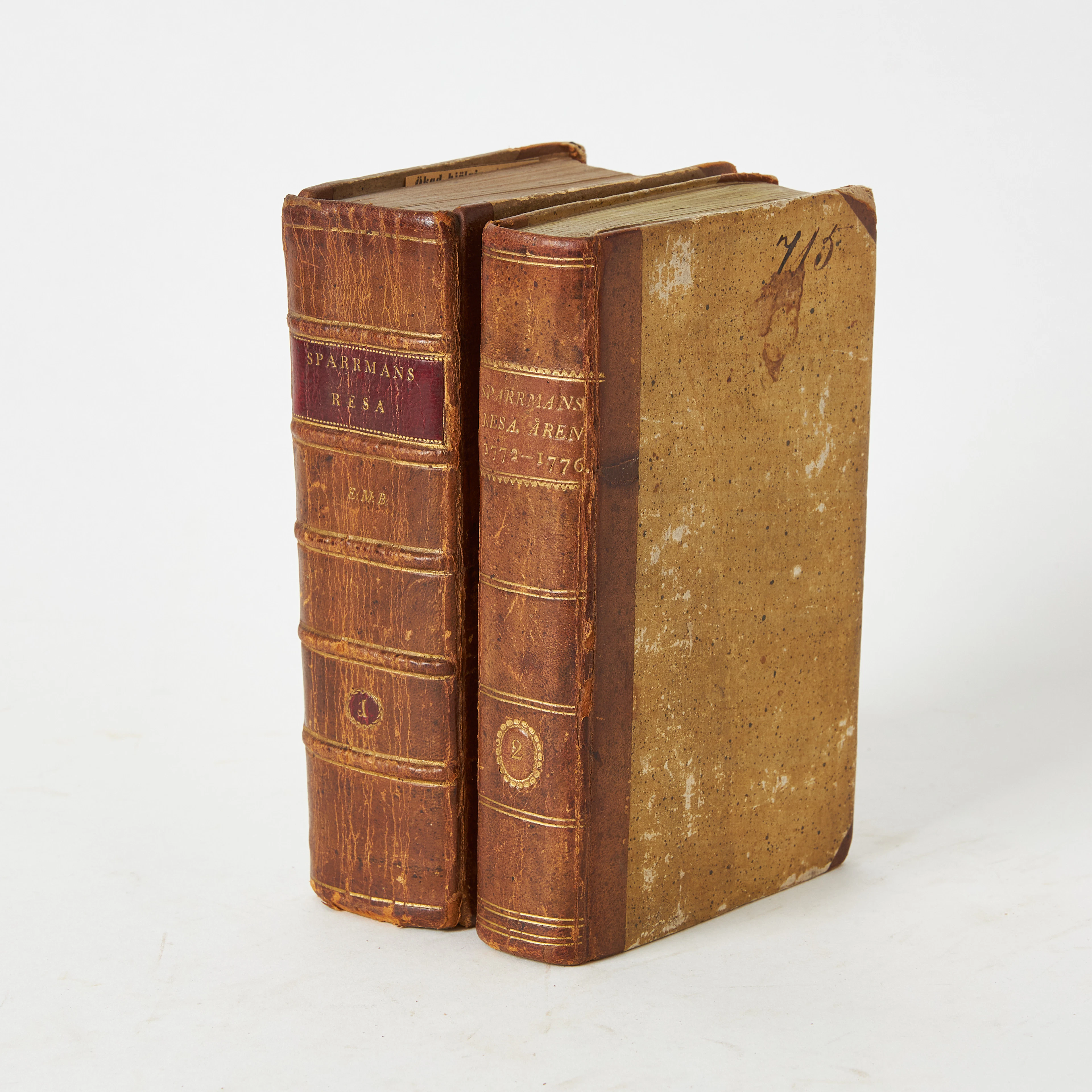 RARE COMPLETE SET OF SPARRMAN'S TRAVELS TO THE CAPE OF THE GOOD HOPE