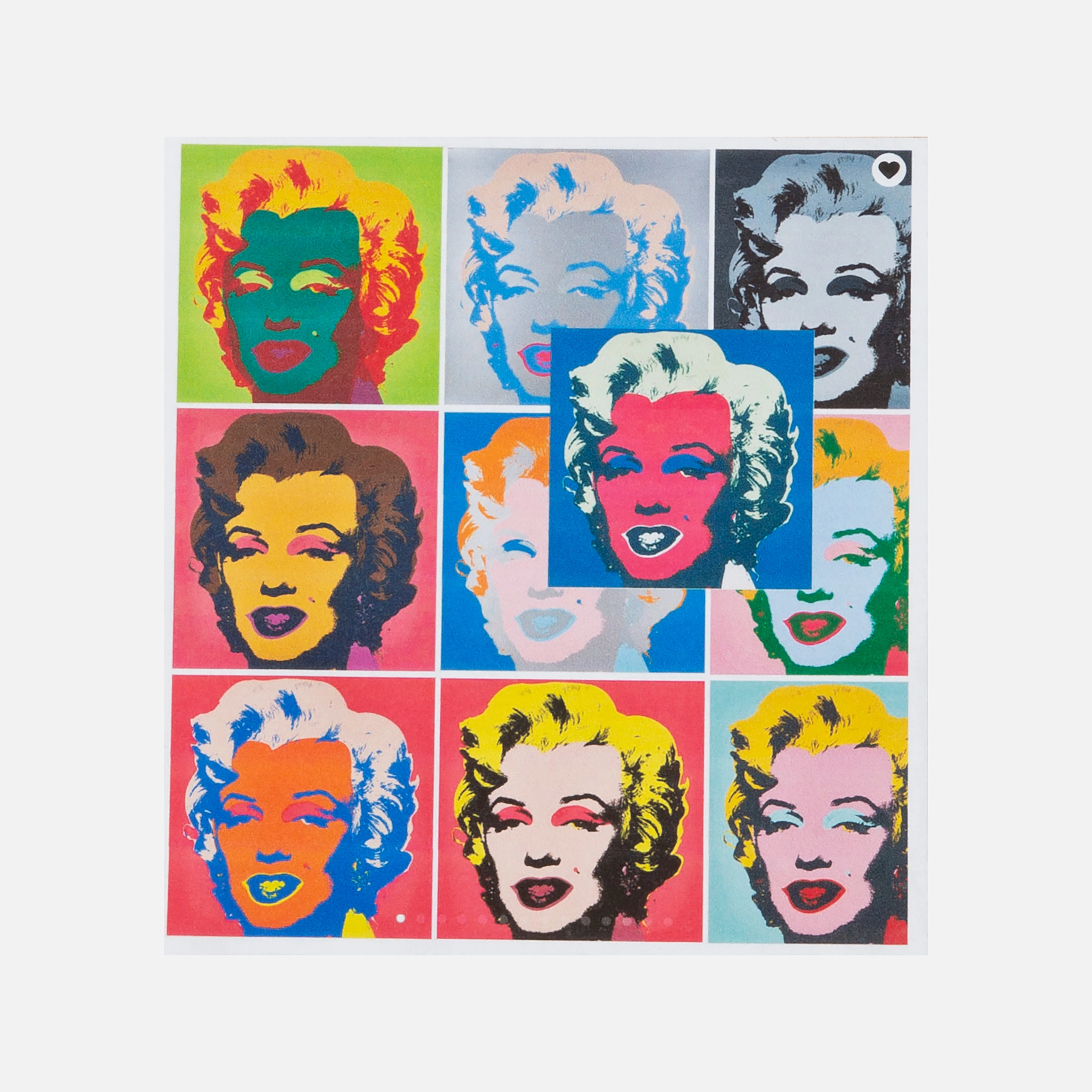 ANDY WARHOL. EFTER. Marilyn Monroe.
