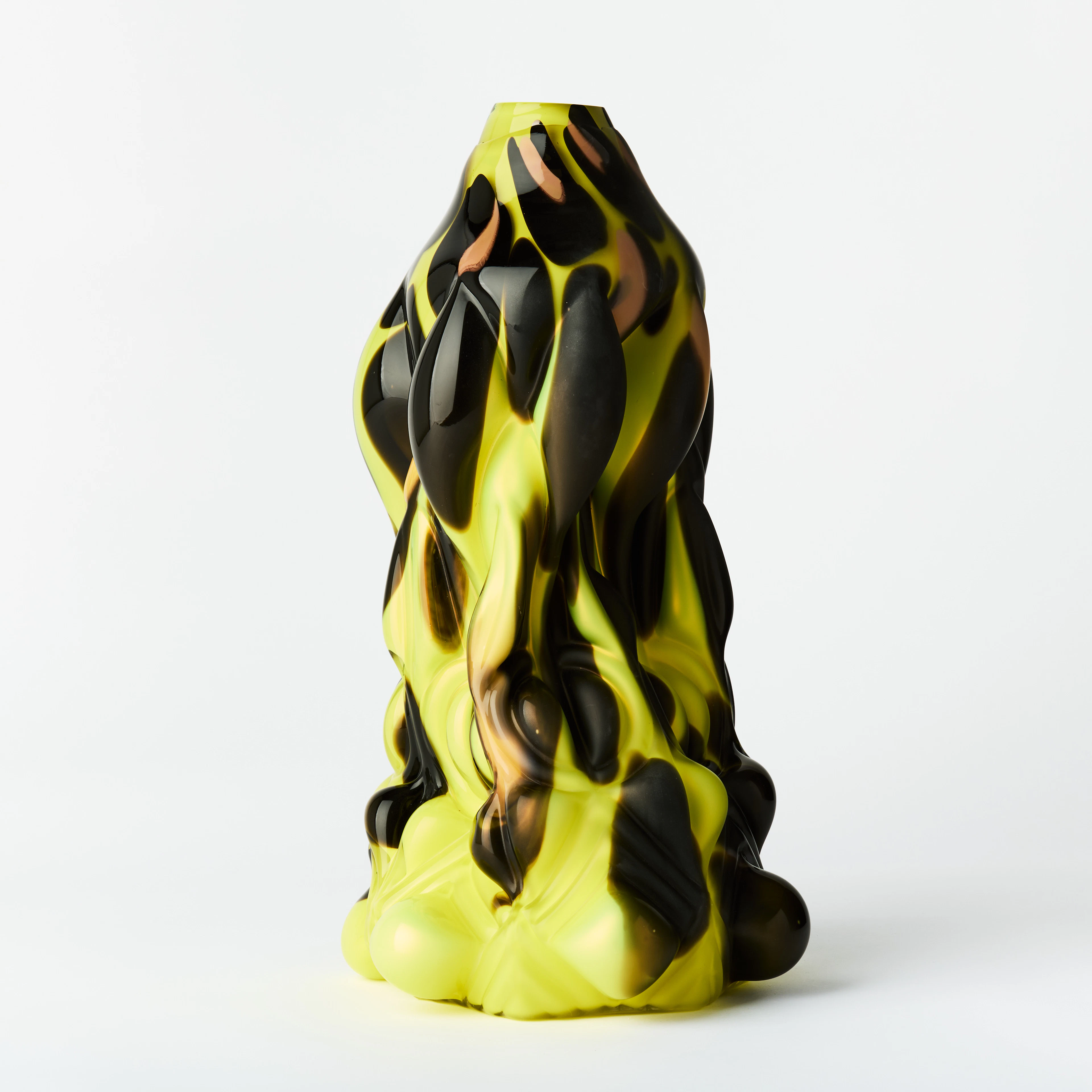 HANNA HANSDOTTER. "Baroque Flesh- canary leo", skulptur/vas, The Glass