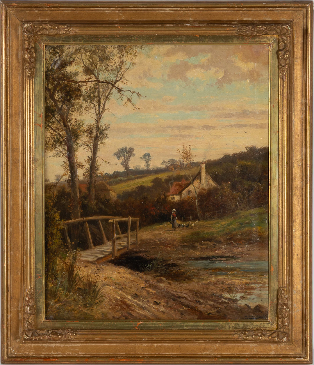 WILLIAM HULK (NEDERLÄNDERNA, 1852-1882/1902). Landskap.