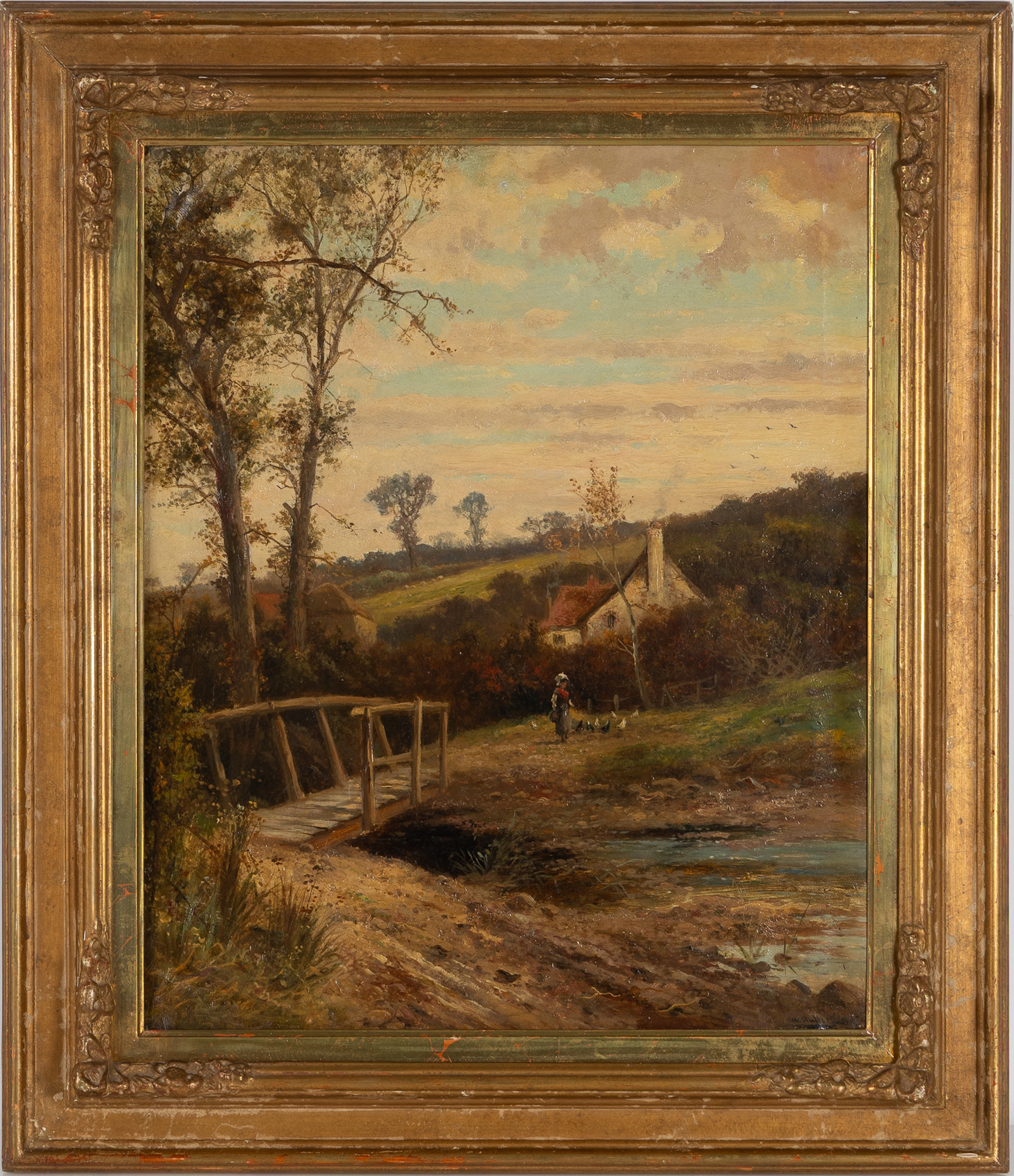 WILLIAM HULK (NEDERLÄNDERNA, 1852-1882/1902). Landskap.