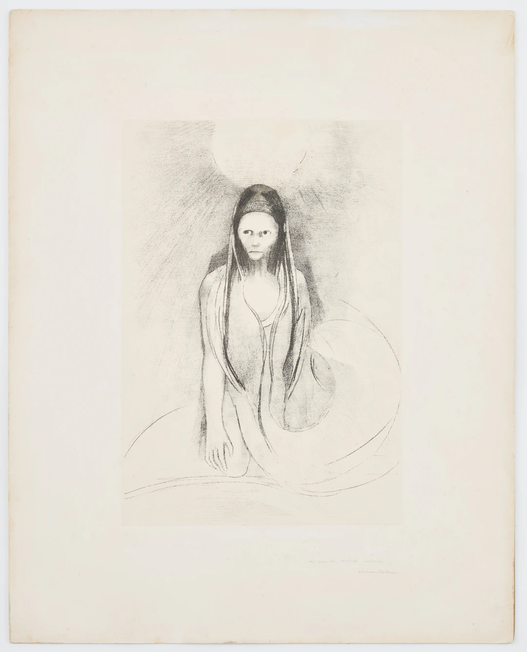 ODILON REDON. "L'Intelligence fut a moi! Je devins le Buddha".