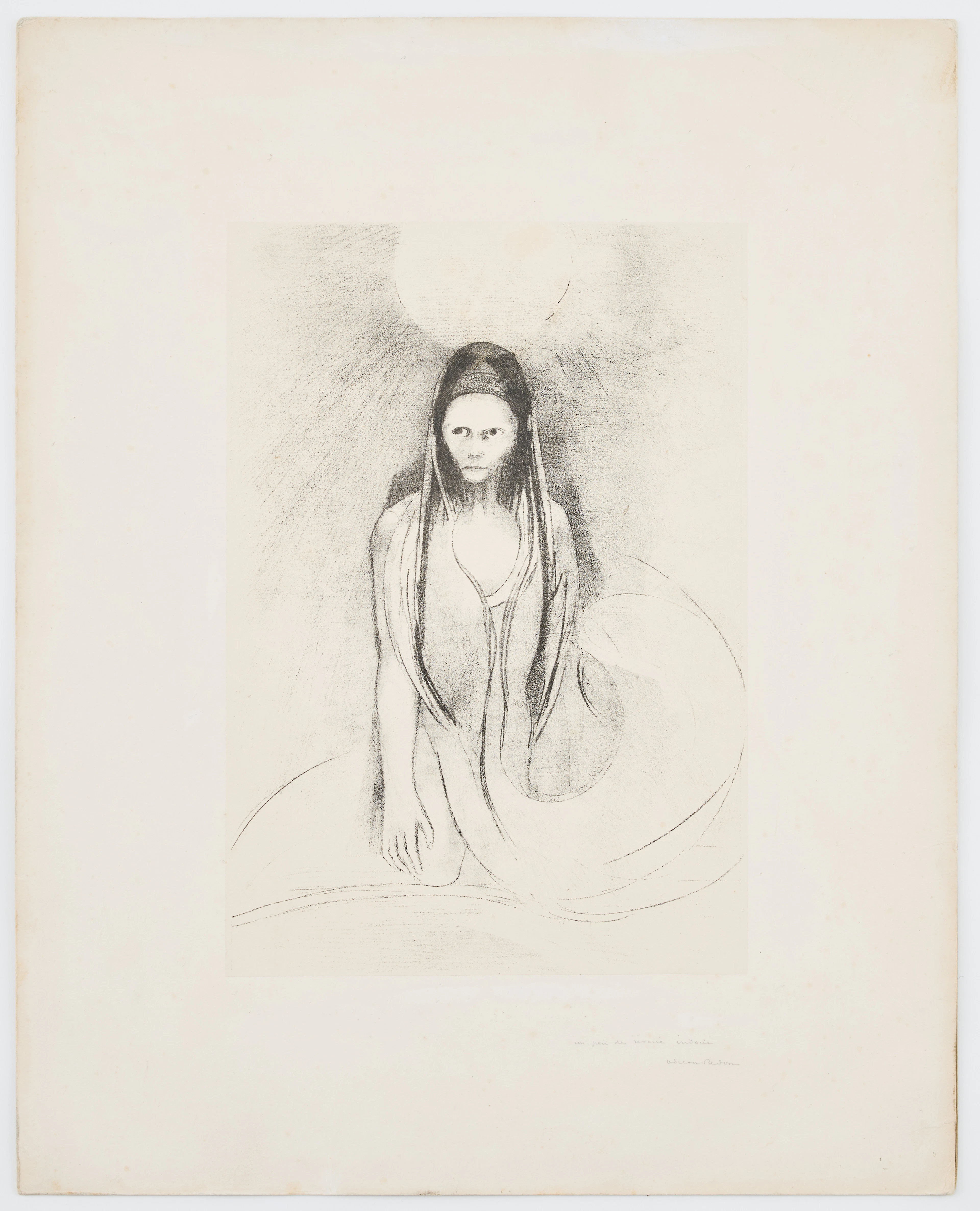 ODILON REDON. "L'Intelligence fut a moi! Je devins le Buddha".