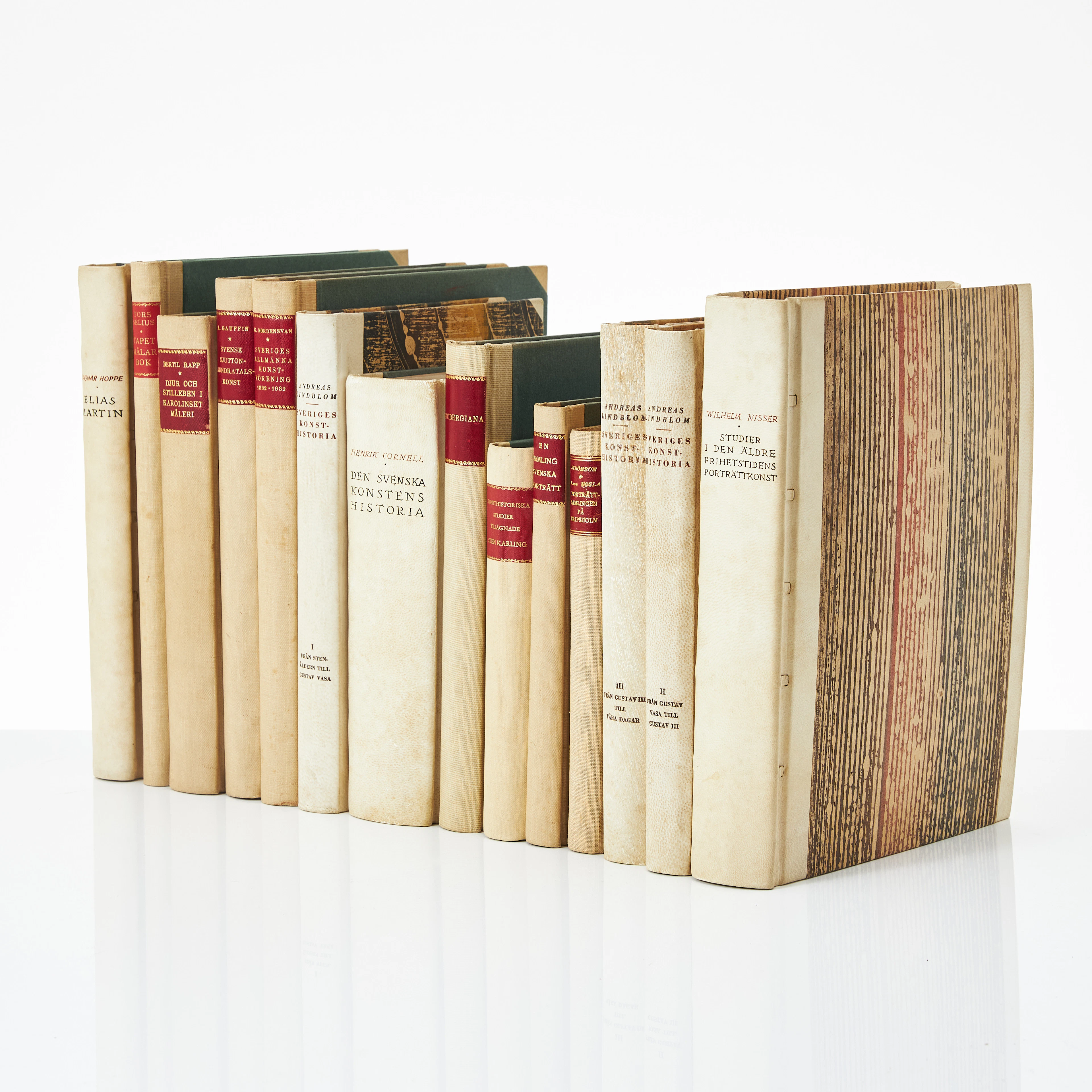SAMLING KONSTBÖCKER OCH KONSTNÄRSMONOGRAFIER, 1900-TAL, Proveniens
