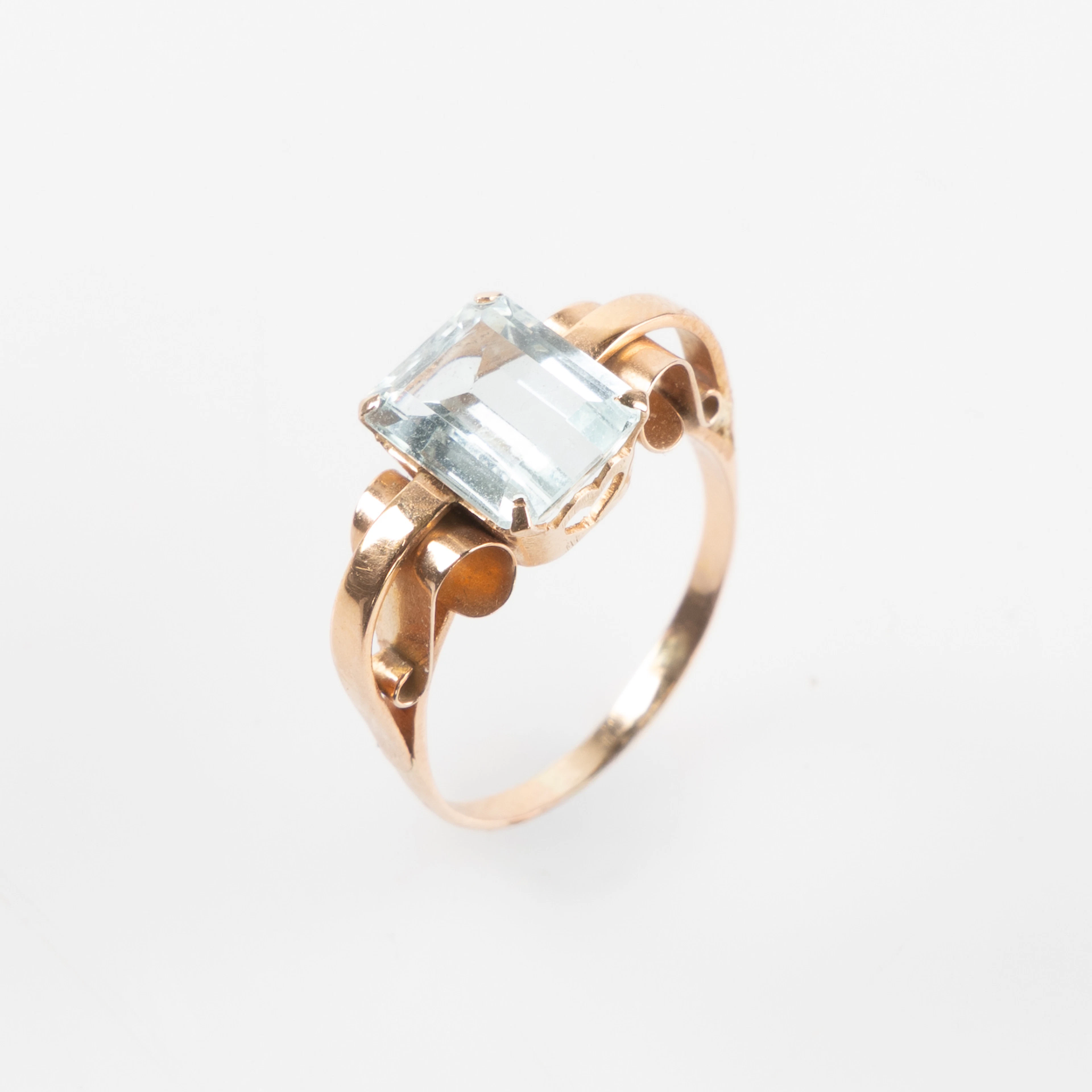 RING, 14K guld.
