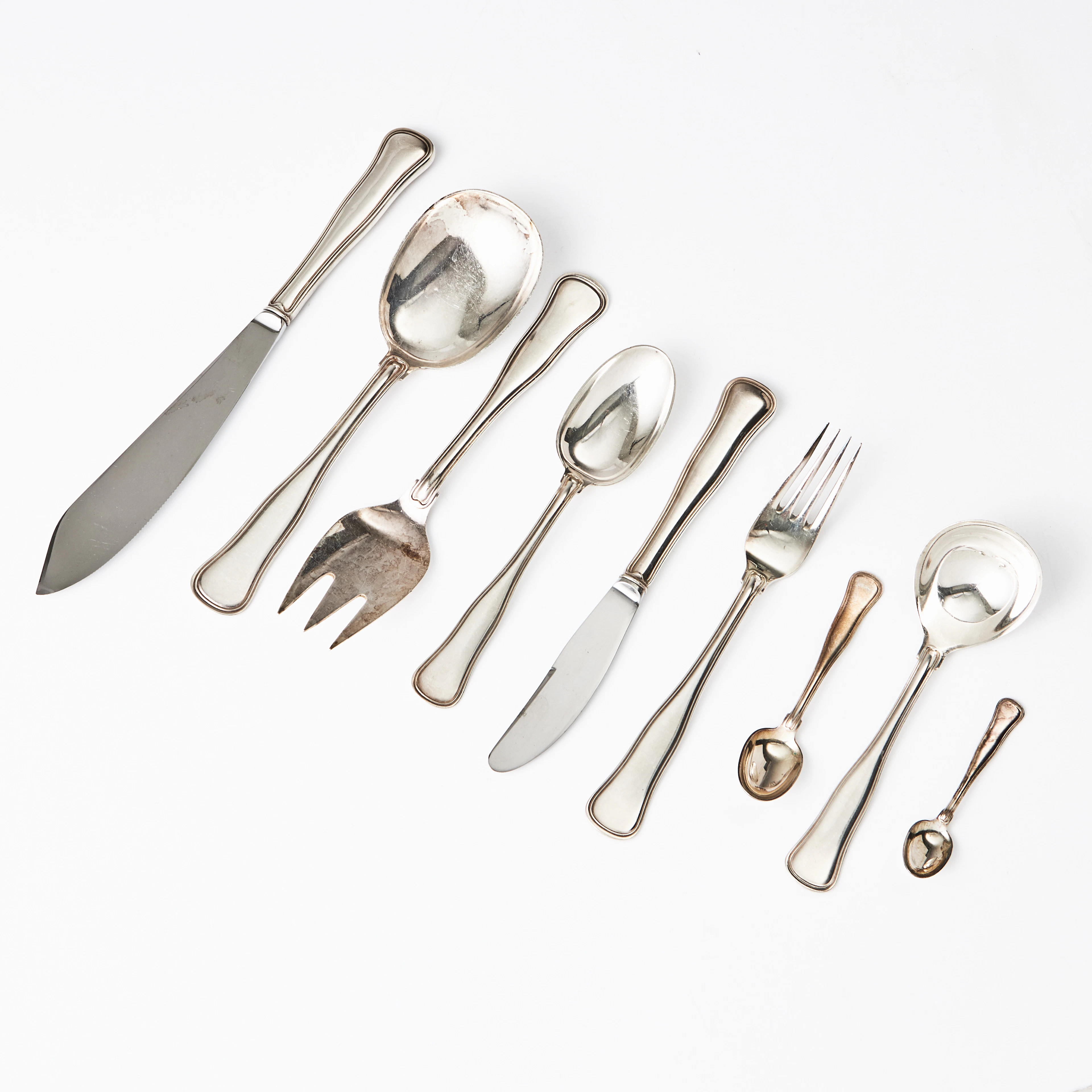 BESTICK, 55 dlr., silver, Gammal Dansk, Cohr.