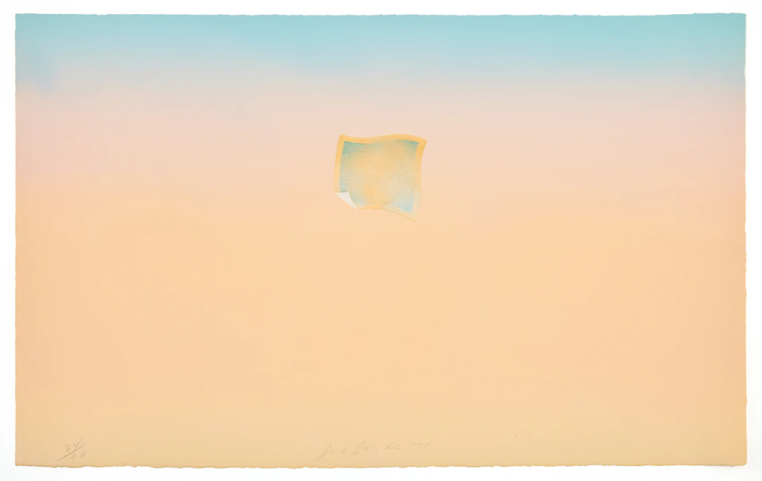 JOE GOODE (USA 1937-2025). Untitled (1971).