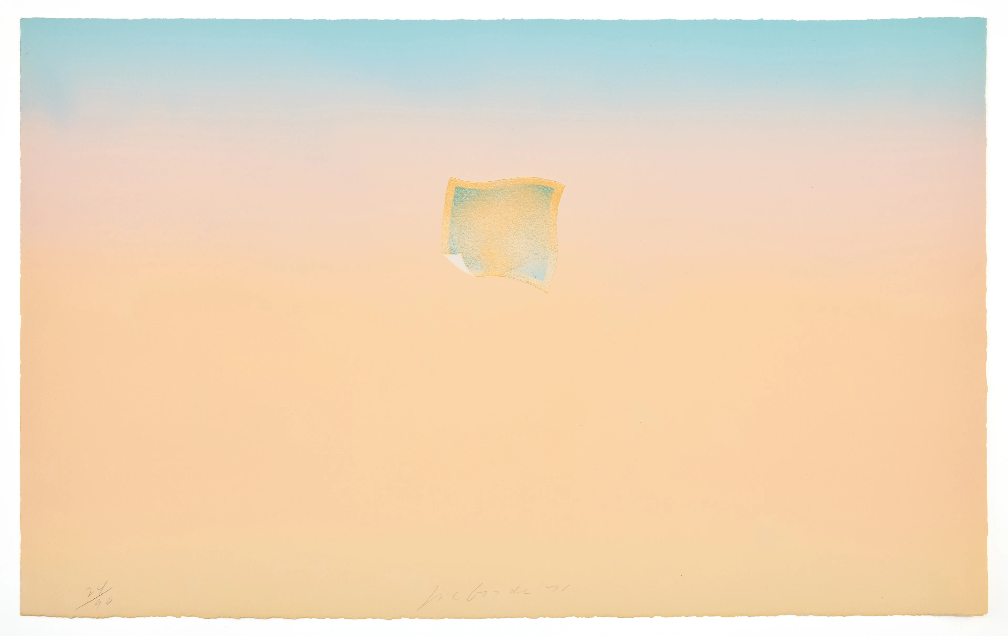 JOE GOODE (USA 1937-2025). Untitled (1971).