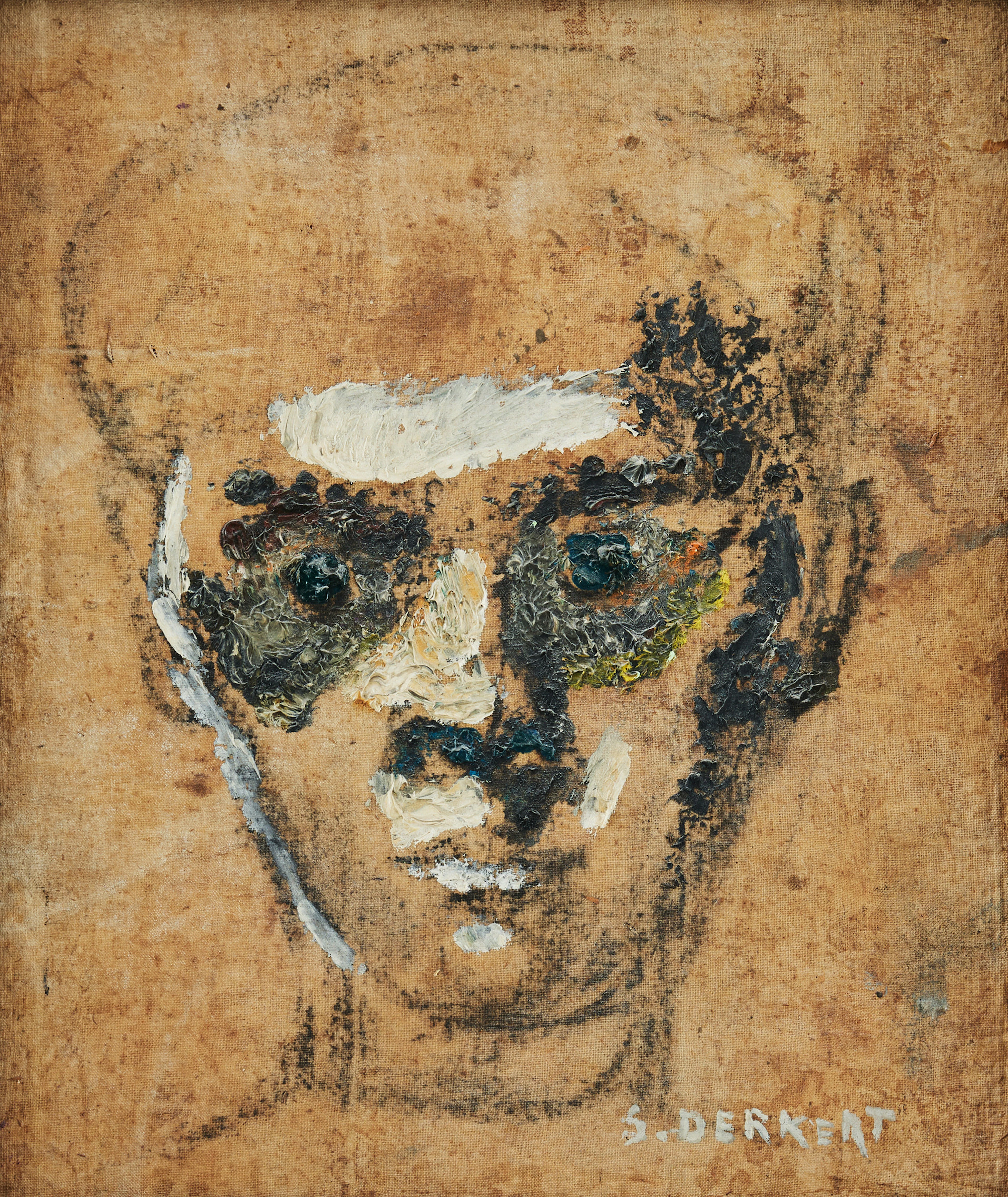 SIRI DERKERT (1888-1973). "Självporträtt".