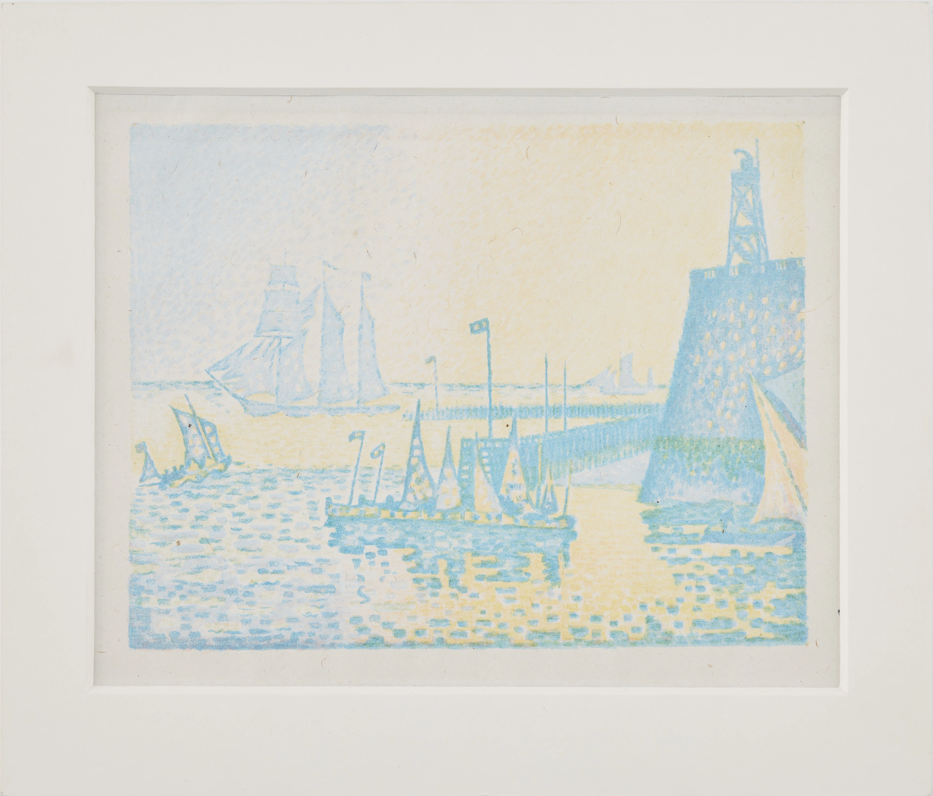 PAUL SIGNAC. "Le Soir".