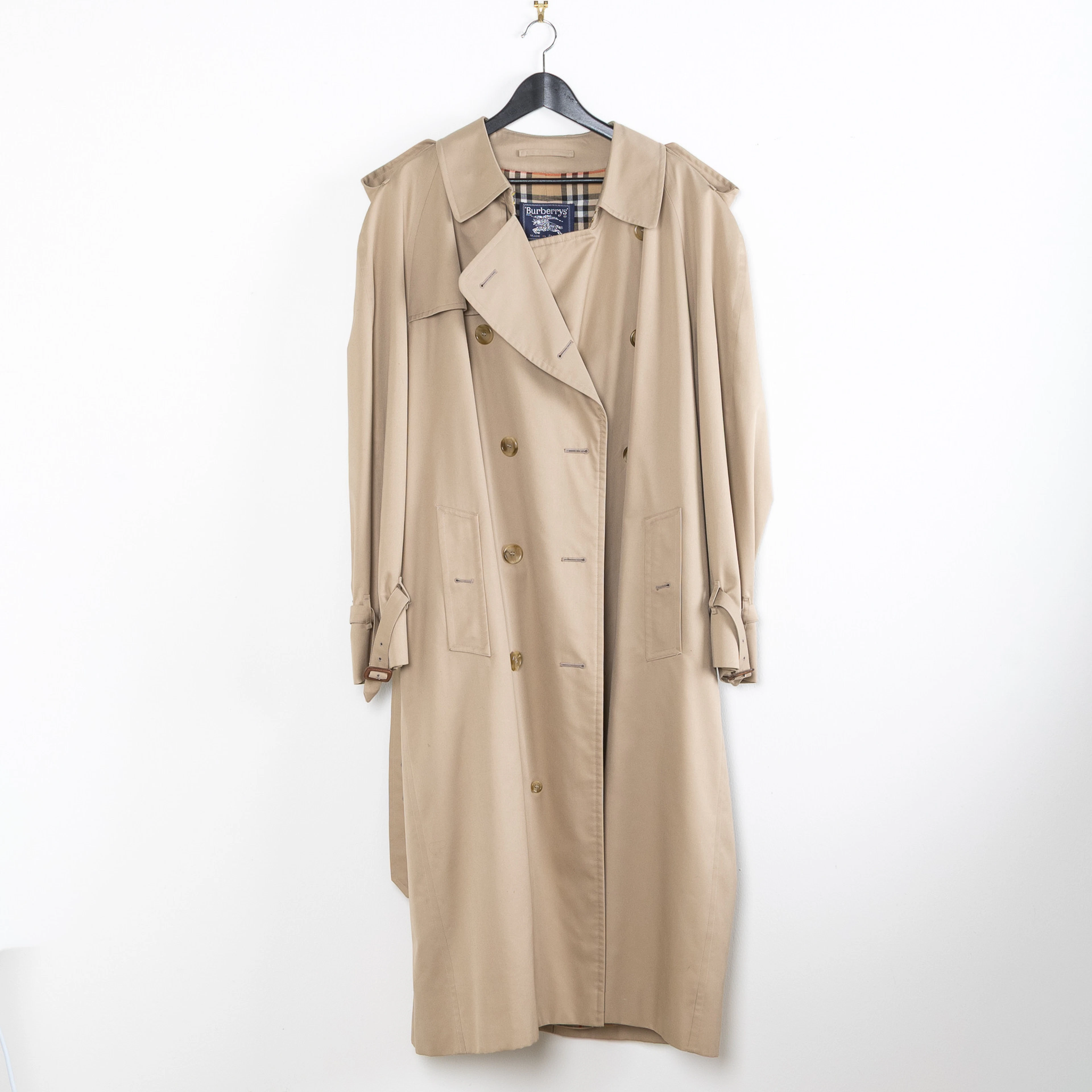 BURBERRY, Trenchcoat, vintage omkring 1980, storlek 56.