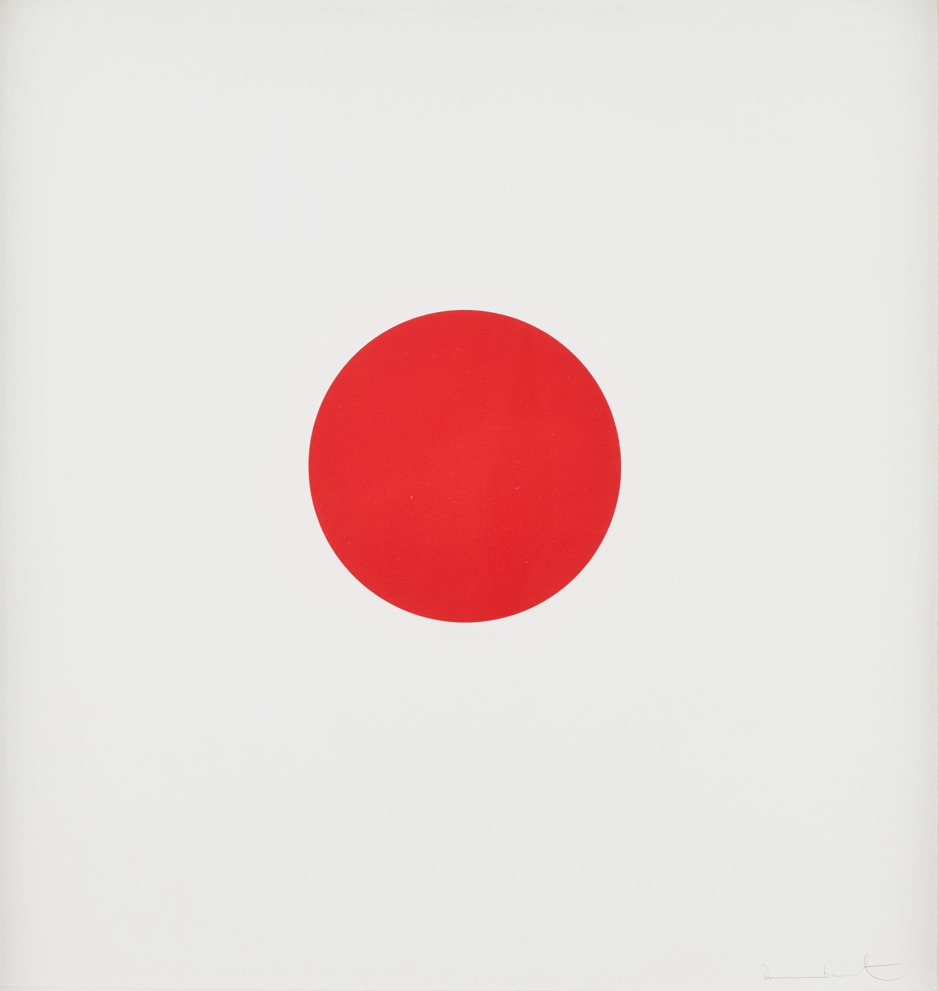 DAMIEN HIRST. "Quinaldic Acid" from "12 Woodcut Spots".