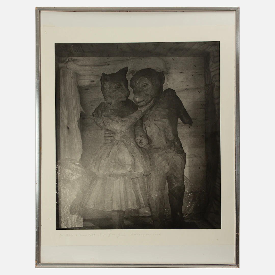 JIM DINE. "Ape och cat".