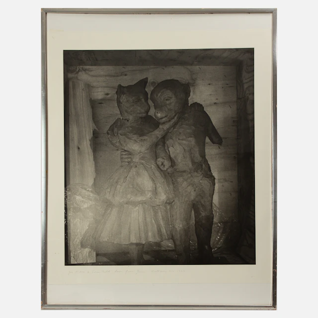 JIM DINE. "Ape och cat".