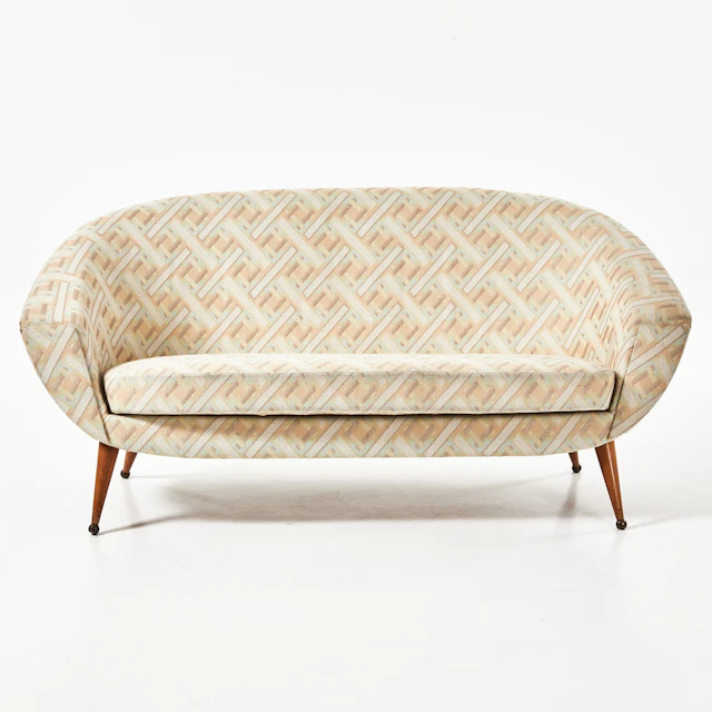 FOLKE JANSSON. Soffa, "Tellus", S M Wincrantz, Skövde, 1900-talets mitt.