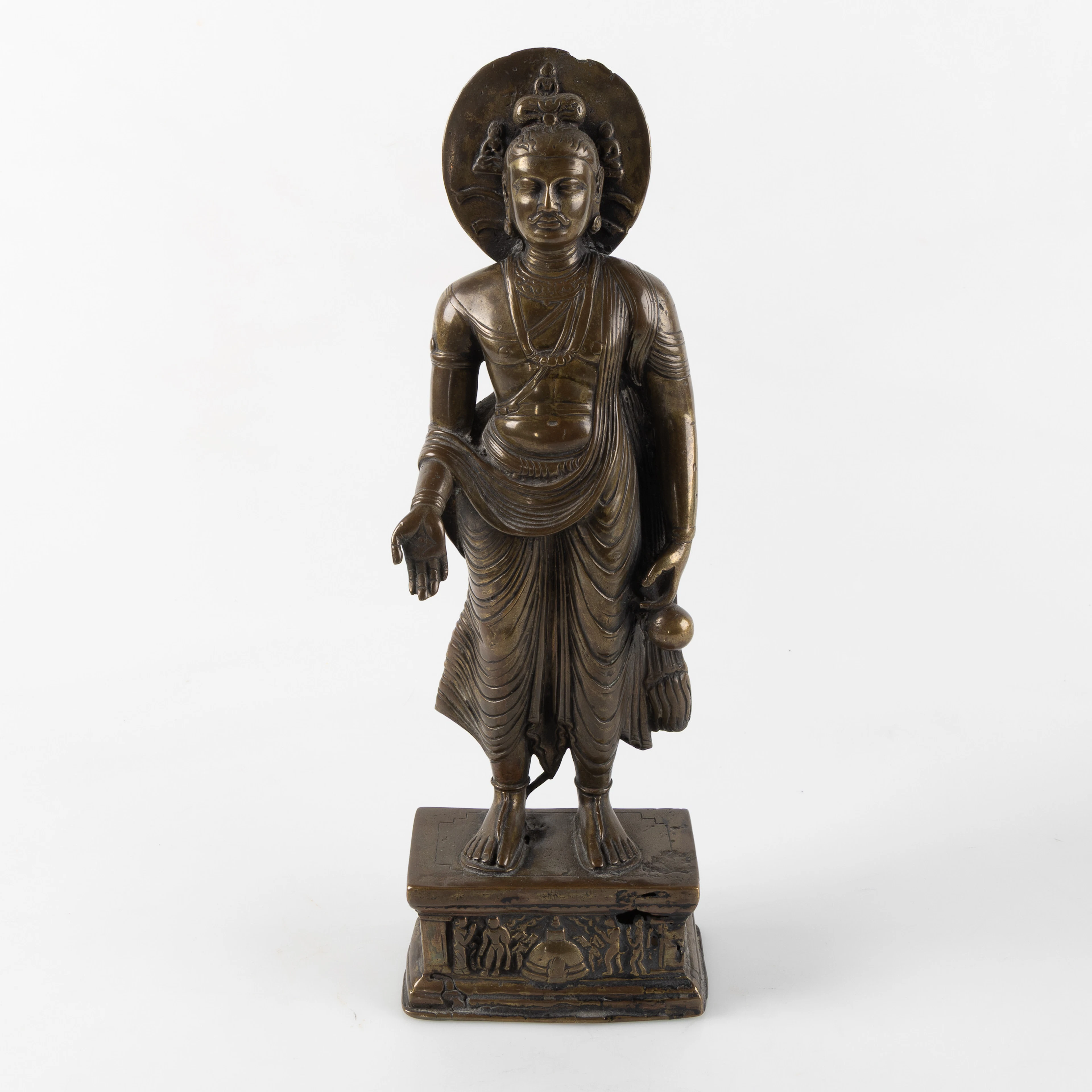 SKULPTUR, Buddha Maitrey, 1800/1900-tal.