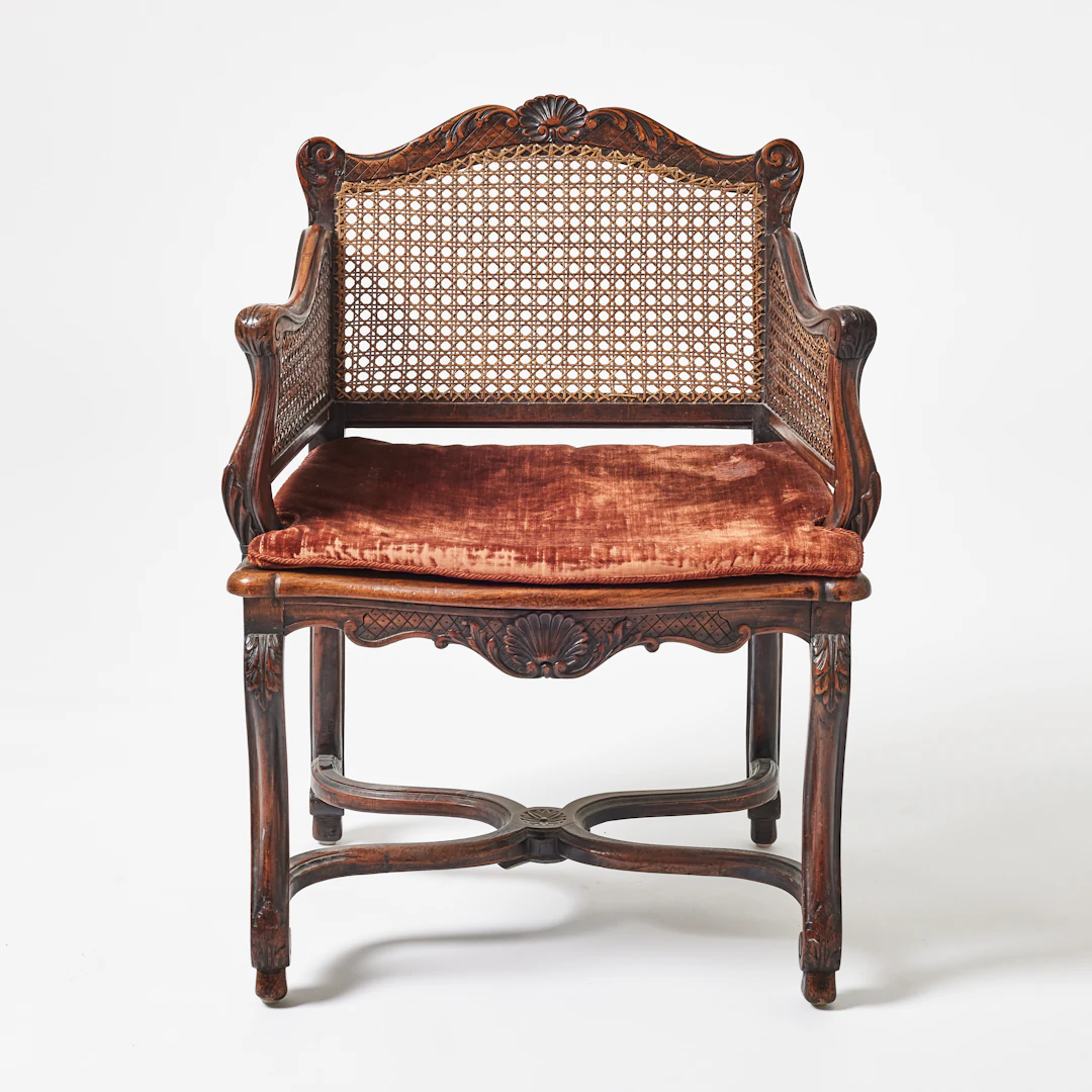 SKRIVBORDSSTOL / FAUTEUIL DE BUREAU, Louis XIV, Frankrike.