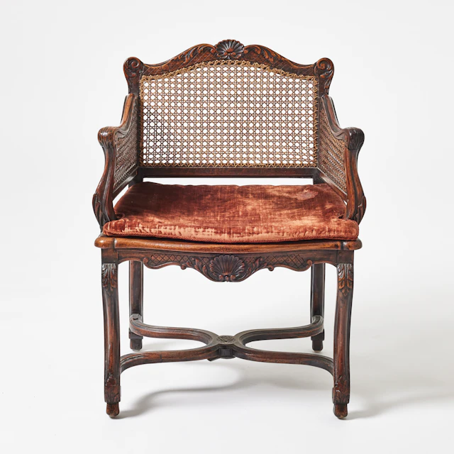 SKRIVBORDSSTOL / FAUTEUIL DE BUREAU, Louis XIV, Frankrike.
