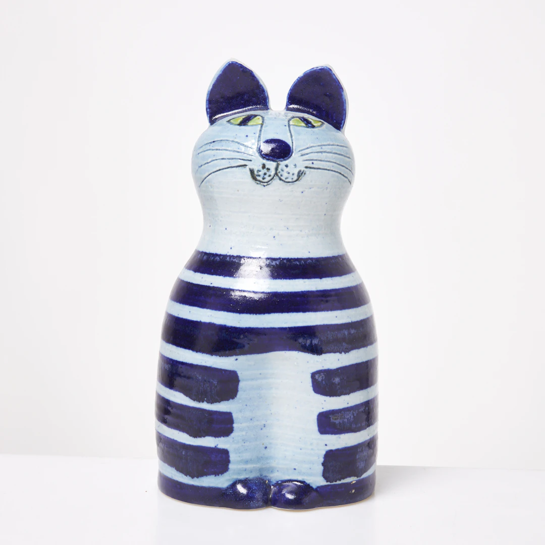 LISA LARSON. Figurin, "Trull", ur serien "Tripp, Trapp, Trull", glaserat