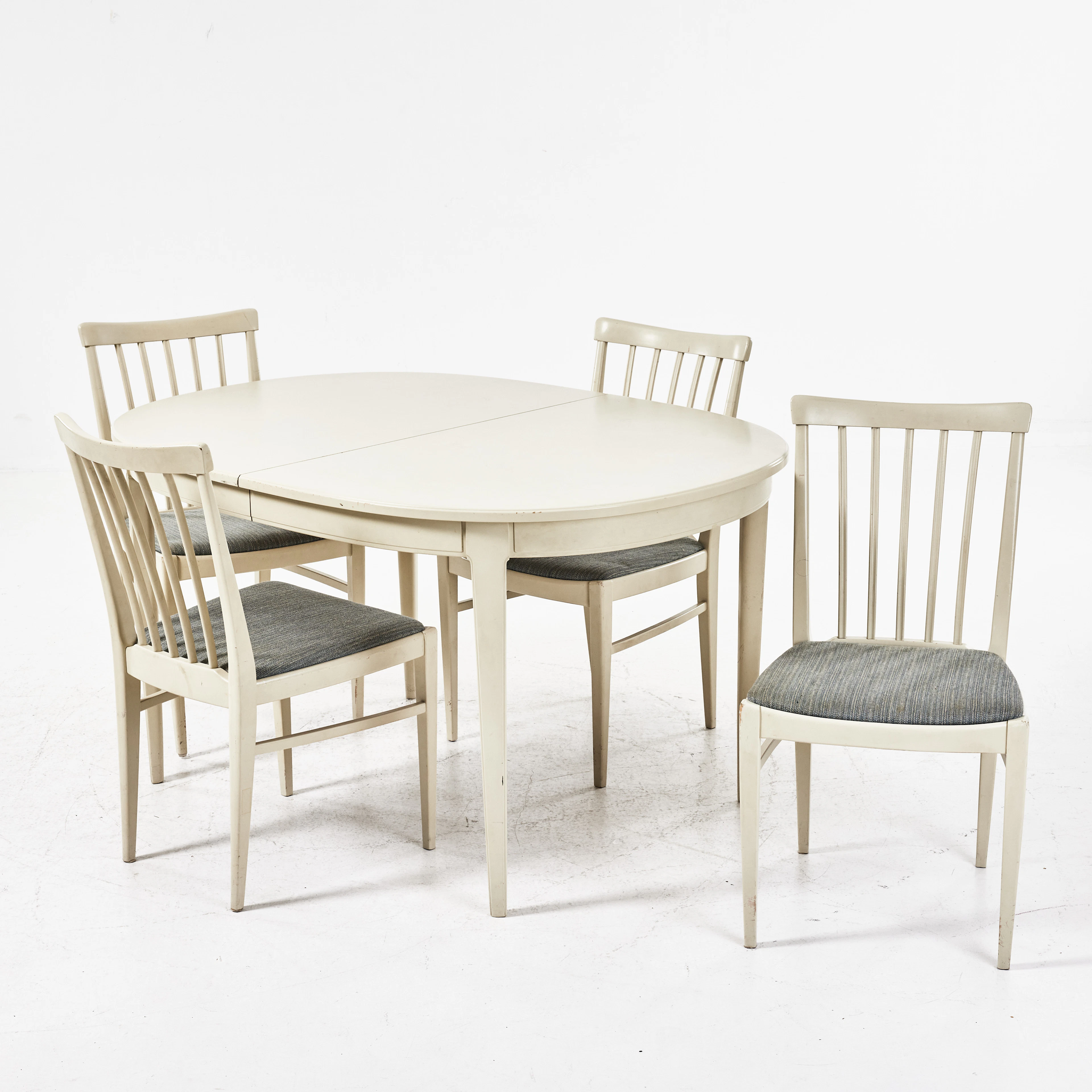 CARL MALMSTEN. Matgrupp, 5 delar, "Herrgården", Åfors möbelfabrik.