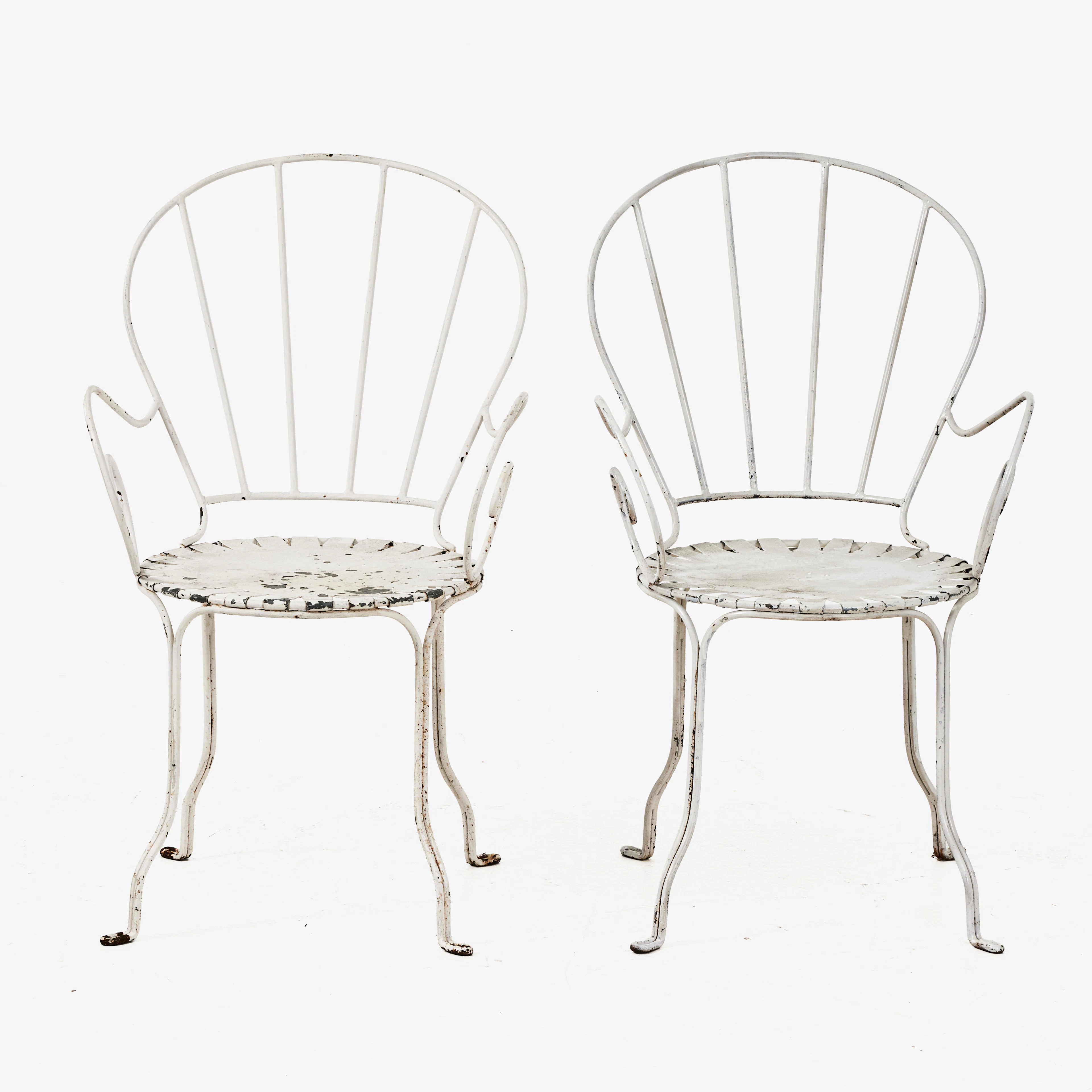 JOSEF FRANK. Trädgårdsstolar, 2 st., Firma Svenskt Tenn, modell 2032