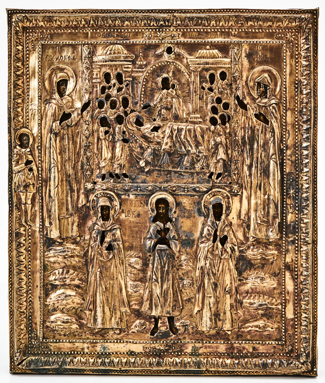 IKON, Ryssland, 1800-tal, Gudsmoderns avsomnande.