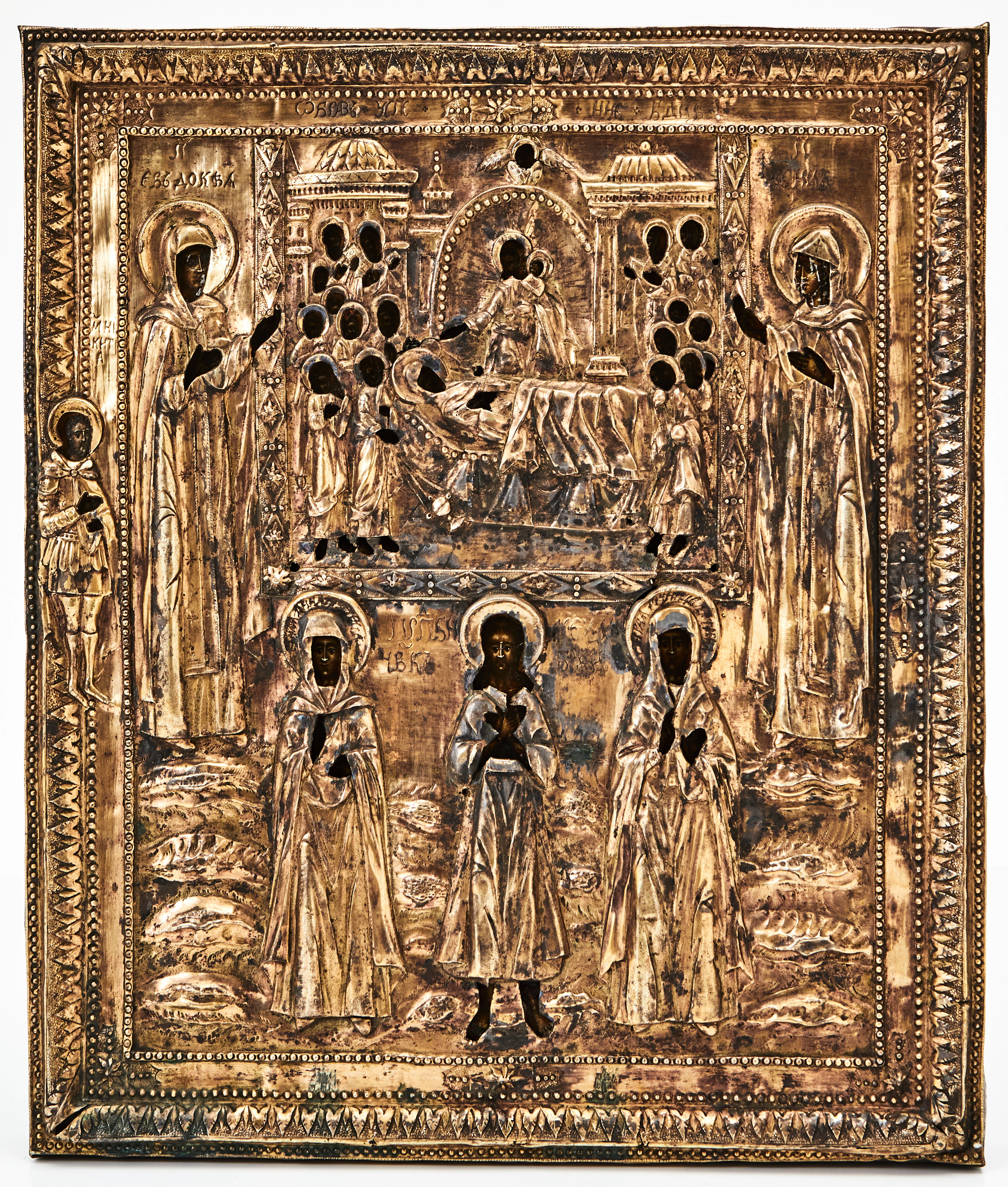 IKON, Ryssland, 1800-tal, Gudsmoderns avsomnande.