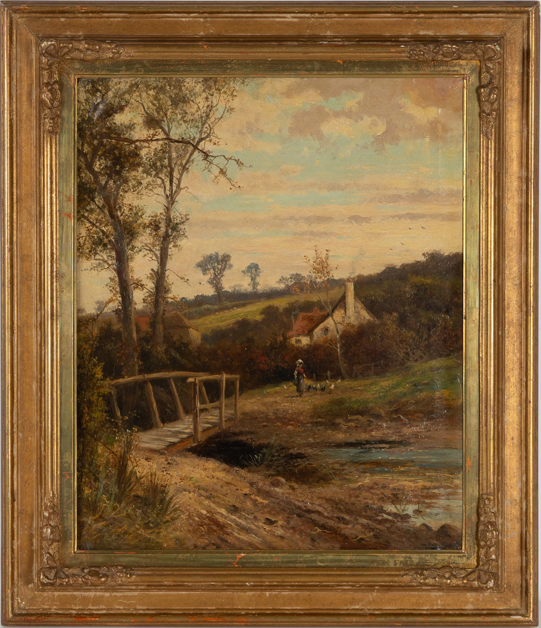 WILLIAM HULK (NEDERLÄNDERNA, 1852-1882/1902). Landskap.