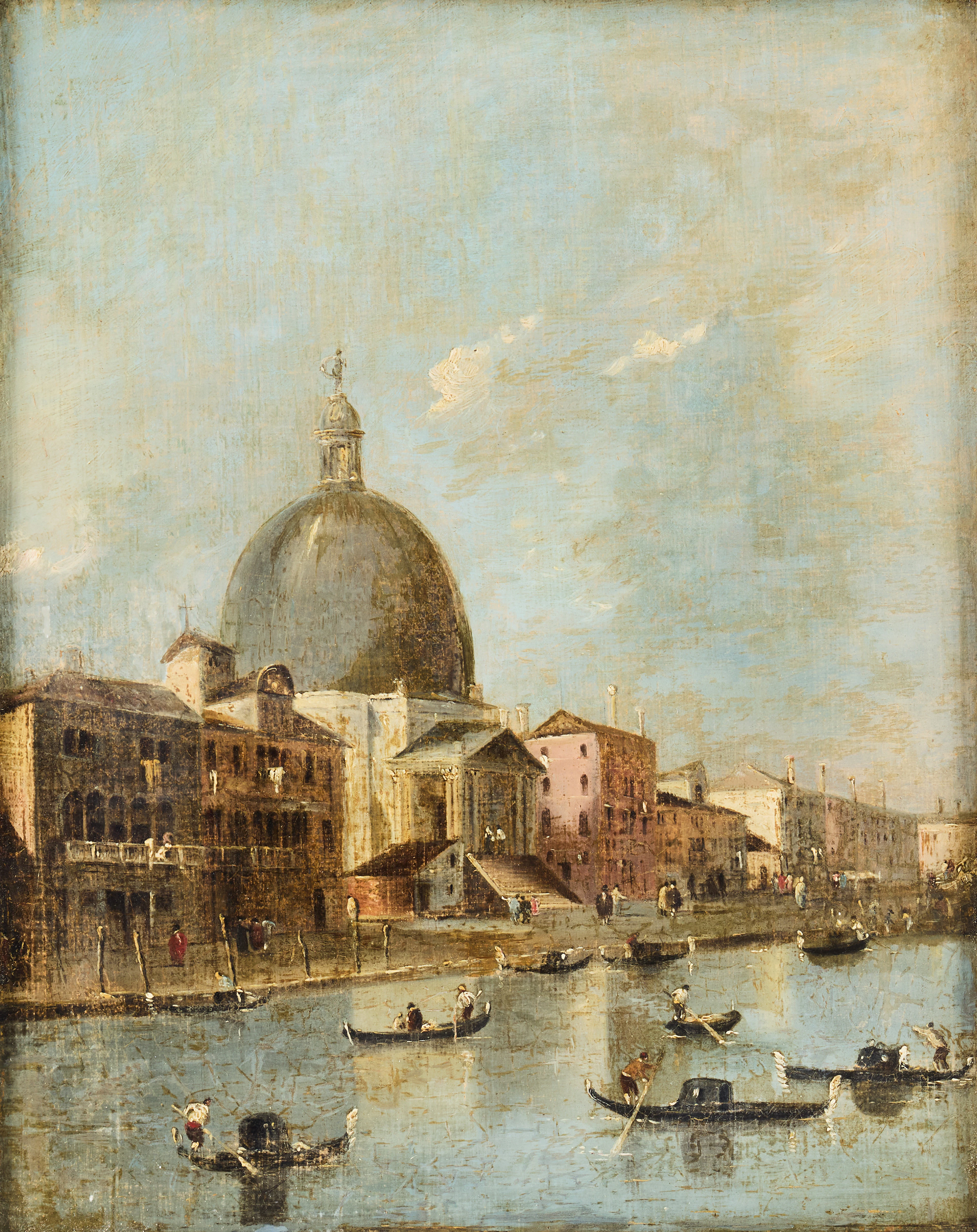 ITALIAN SCHOOL, 19TH CENTURY. After Francesco Guardi. The Grand Canal