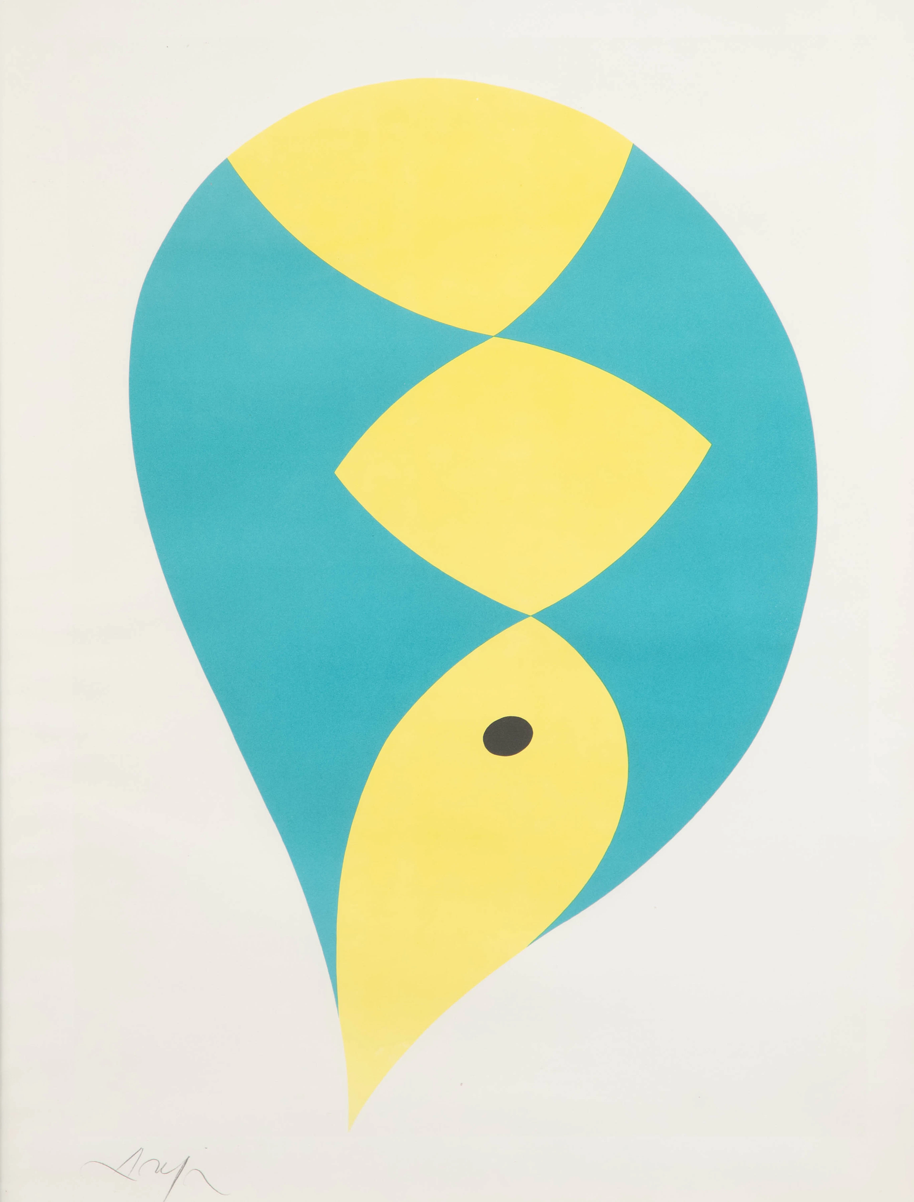 HANS ARP (1886-1966). Blatt-Torso.