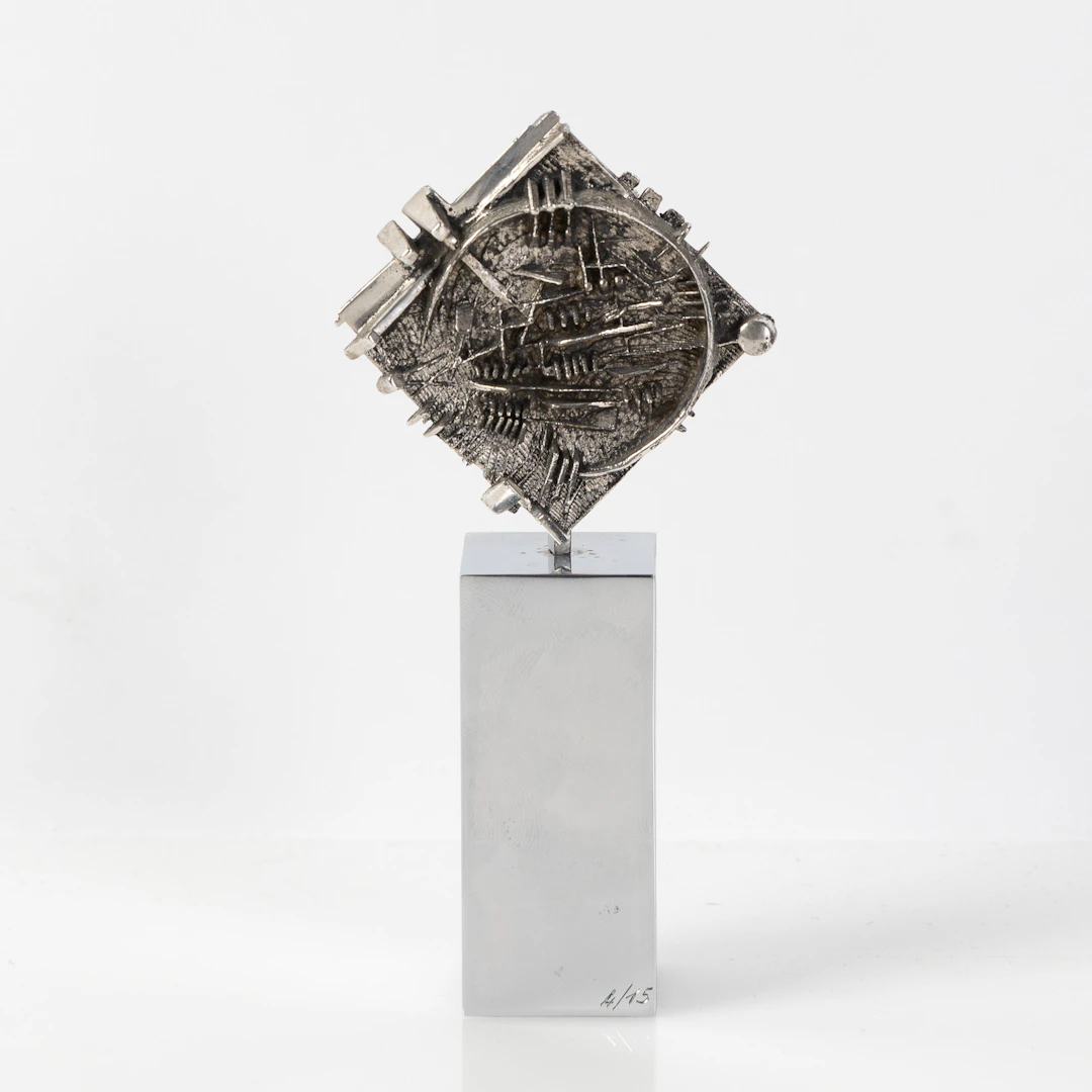 ARNALDO POMODORO (ITALIEN, 1926-2025). Skulptur "Piccola scultura"