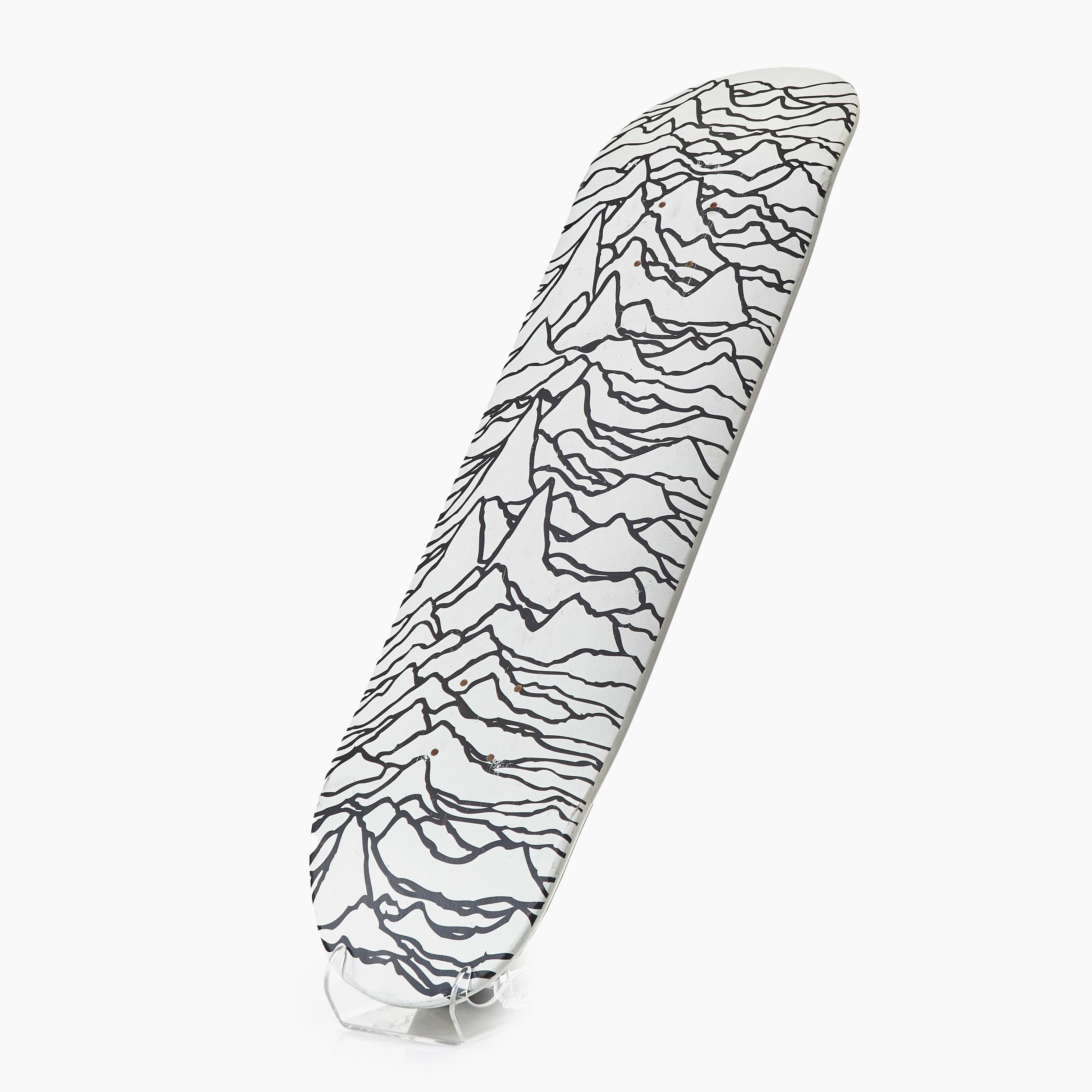 SUPREME X PETER SAVILLE. Skateboarddeck, motiv från albumet "Unknown