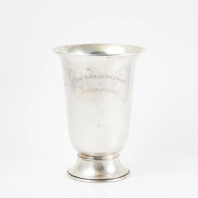VAS, silver CG Hallberg, invändigt förgylld, Stockholm, 1952.