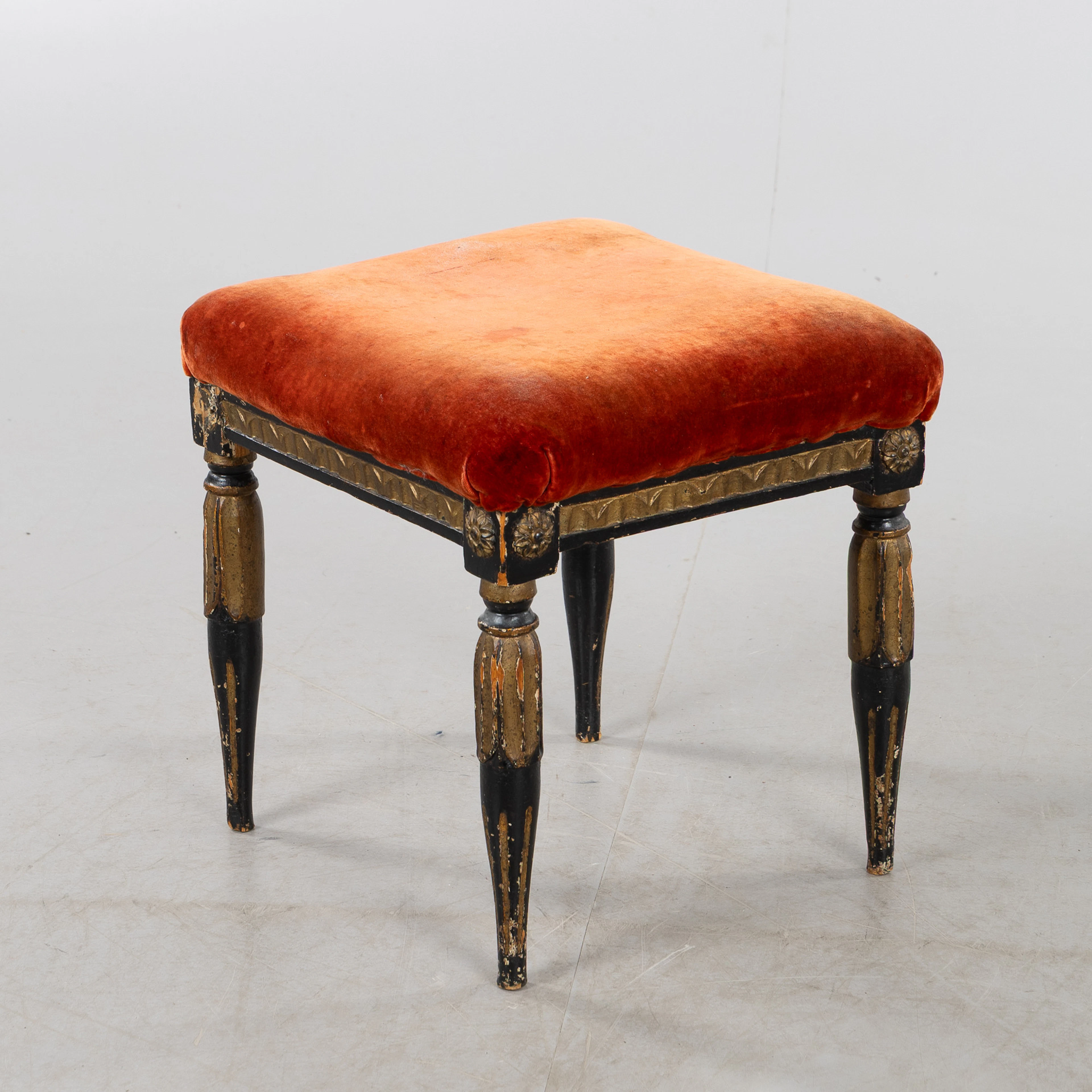 TABURETT, empir, 1800-tal.