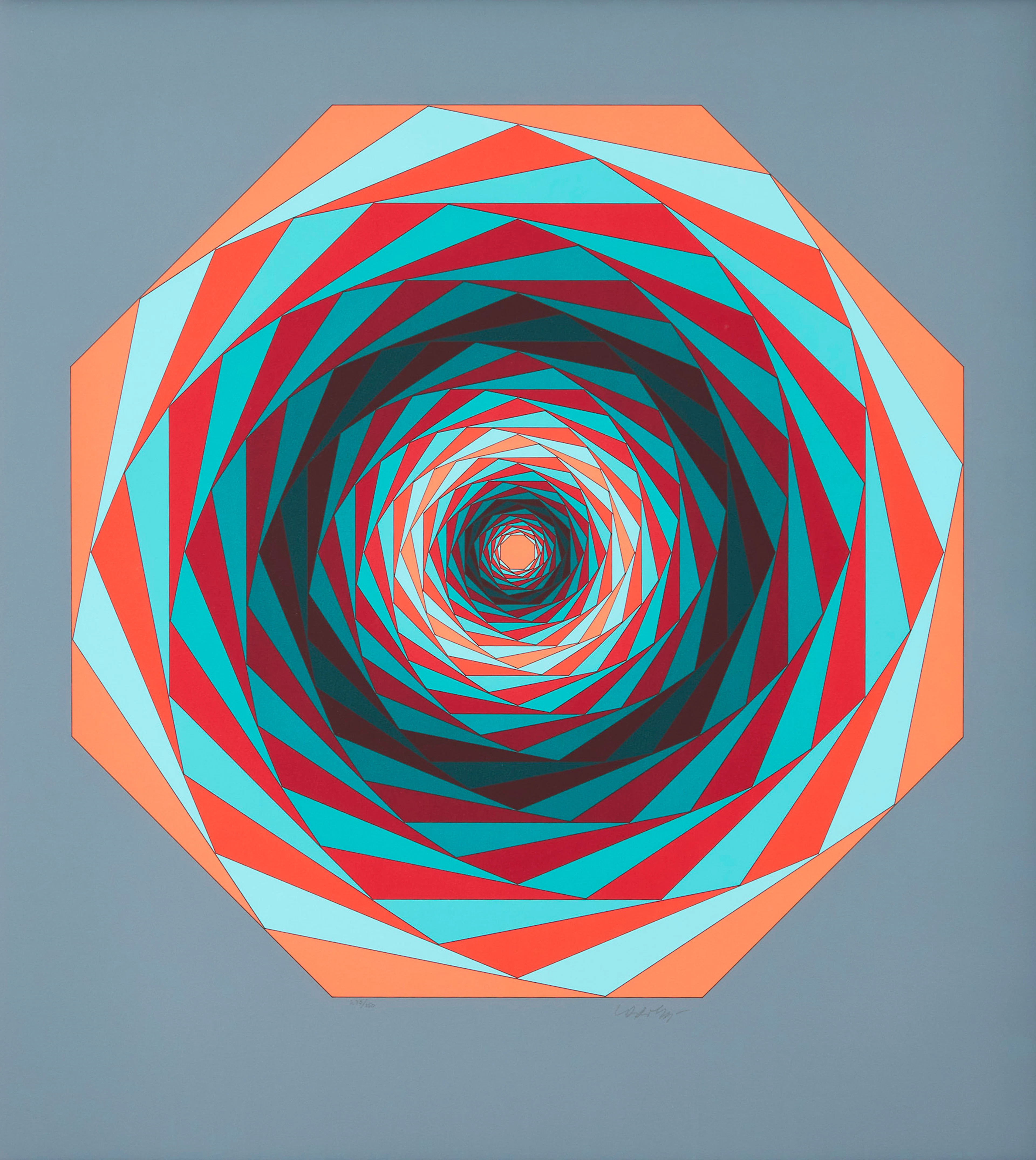 VICTOR VASARELY. "Jalons".
