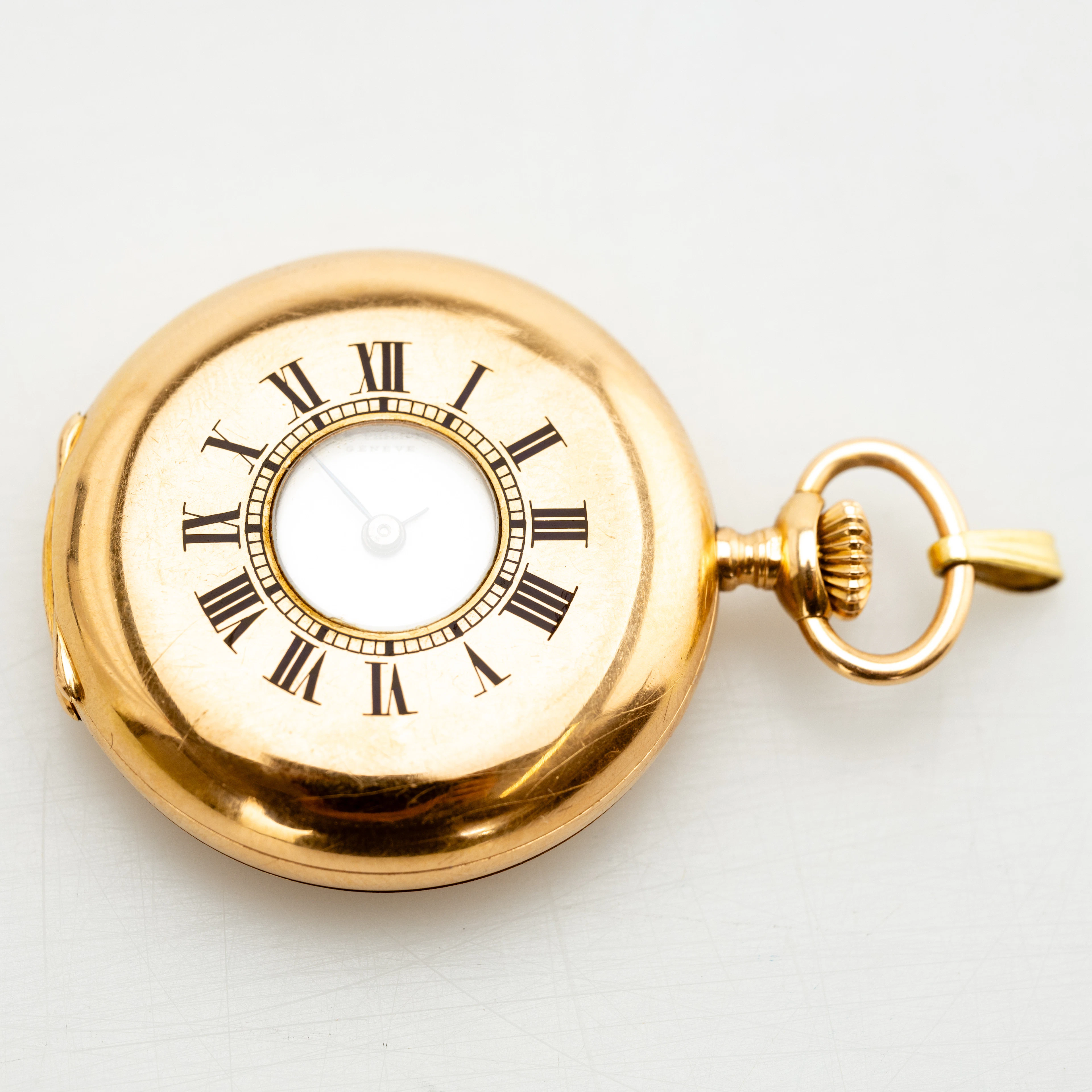 Patek Philippe Damentaschenuhr, Halbsavonette.