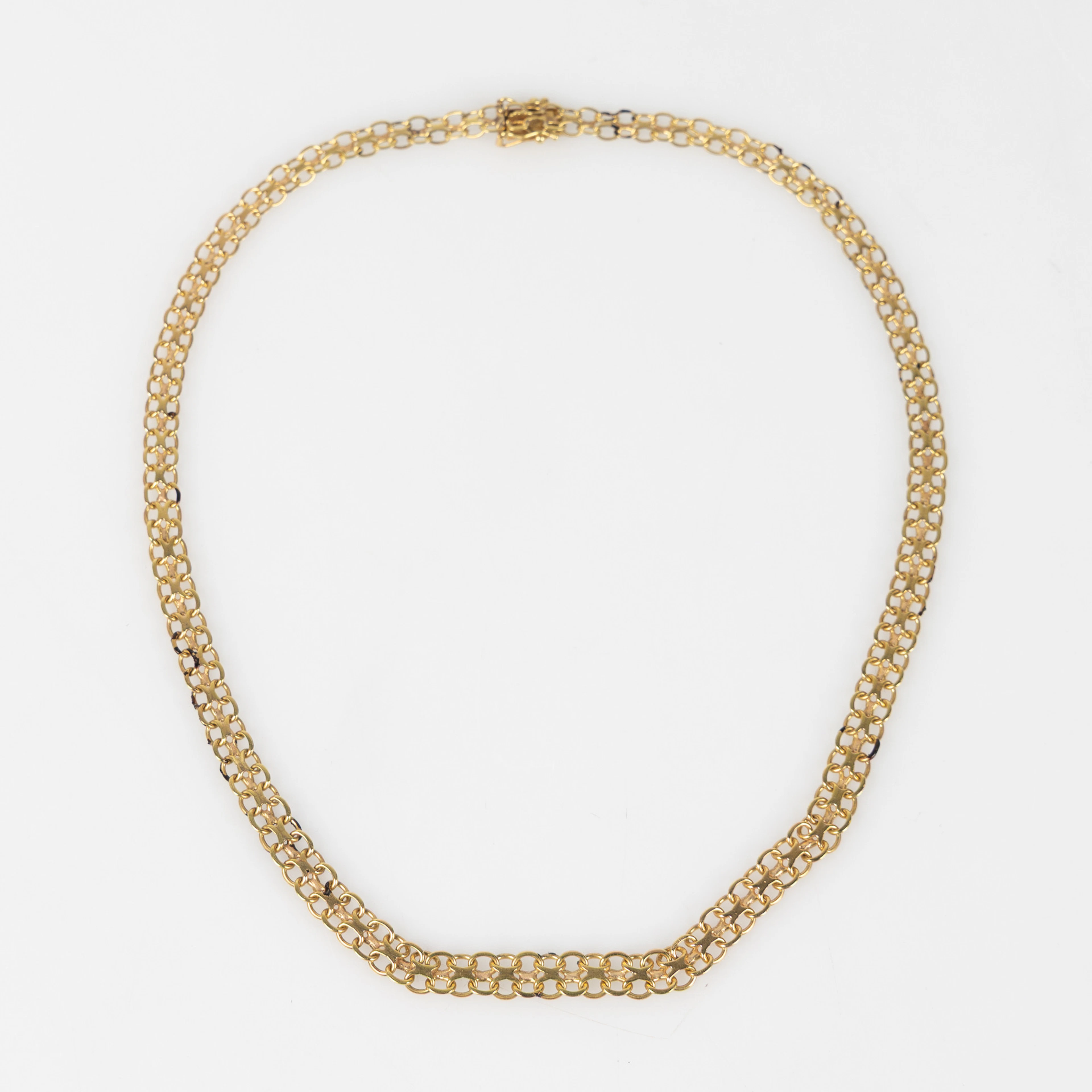 HALSBAND, 18K, bismarck, Norens Guldatelje, Hägersten 1968.
